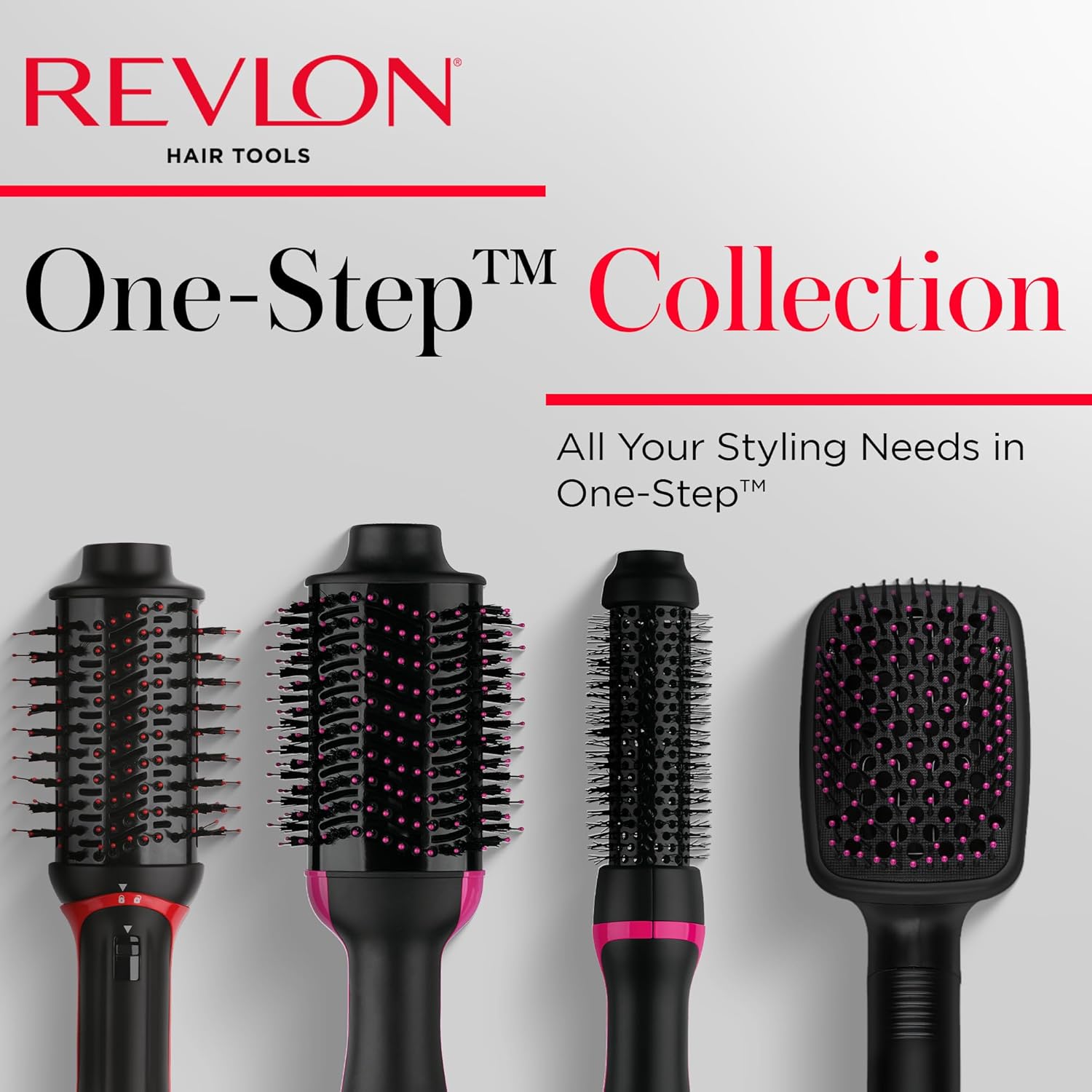 REVLON One-Step Hair Dryer and Styler - Root Booster Round Brush for Styling, Dryer Brush for Fast and Easy Salon-Quality Blowout, More Shine and Less Frizz (1-1/2 in) - Image 9