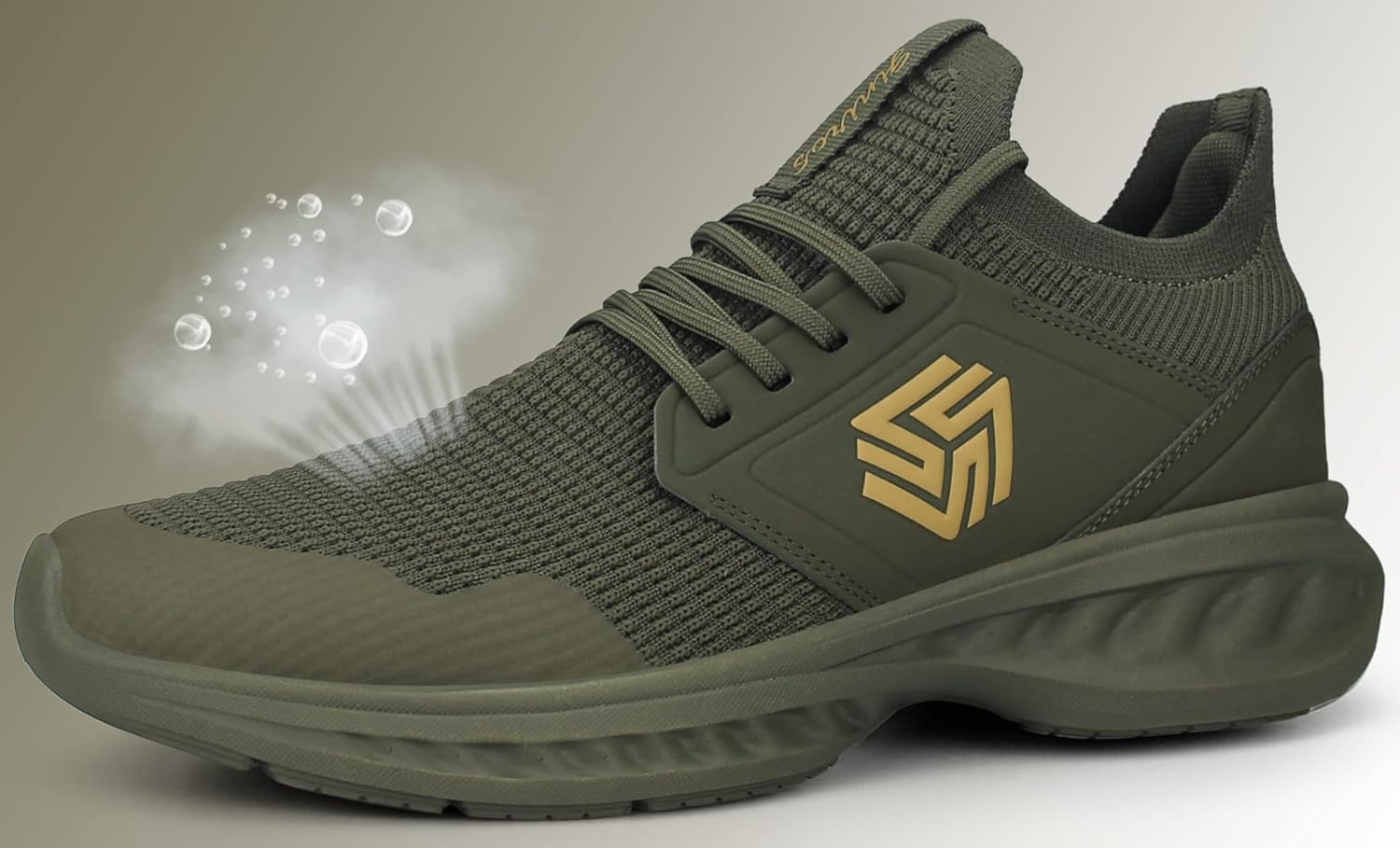 Mens Slip On Walking Shoes Non Slip Running Shoes Breathable Workout Shoes Lightweight Gym Sneakers - Image 7