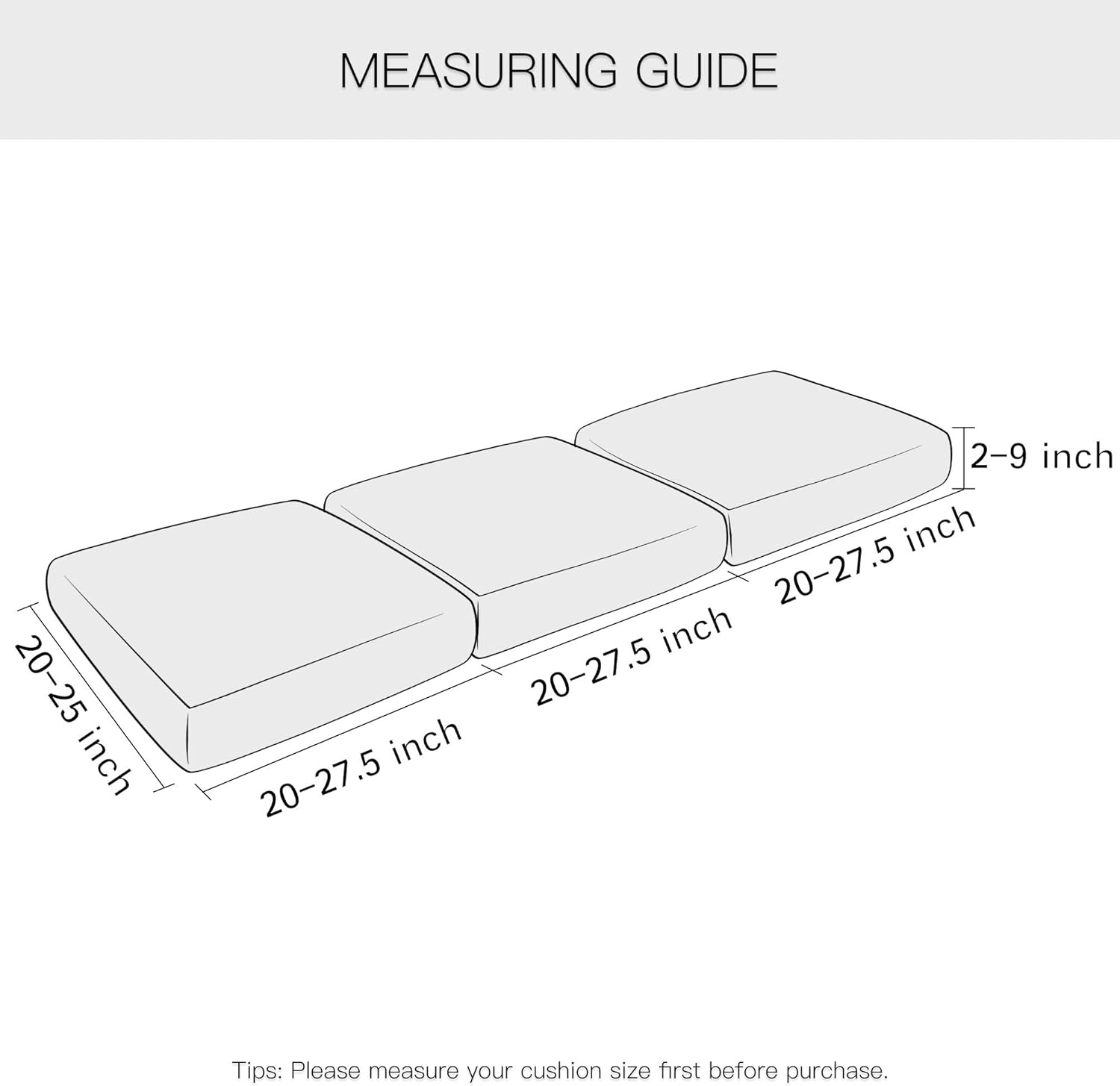 Yates Home PU Leather Couch Sofa Cushion Slipcover Water-Proof Elastic Chair RV Seat Covers Loveseat Sofa Furniture Protector Slip Cover for Settee Seater Replacement Living Room(3 Pieces, Chocolate) - Image 3