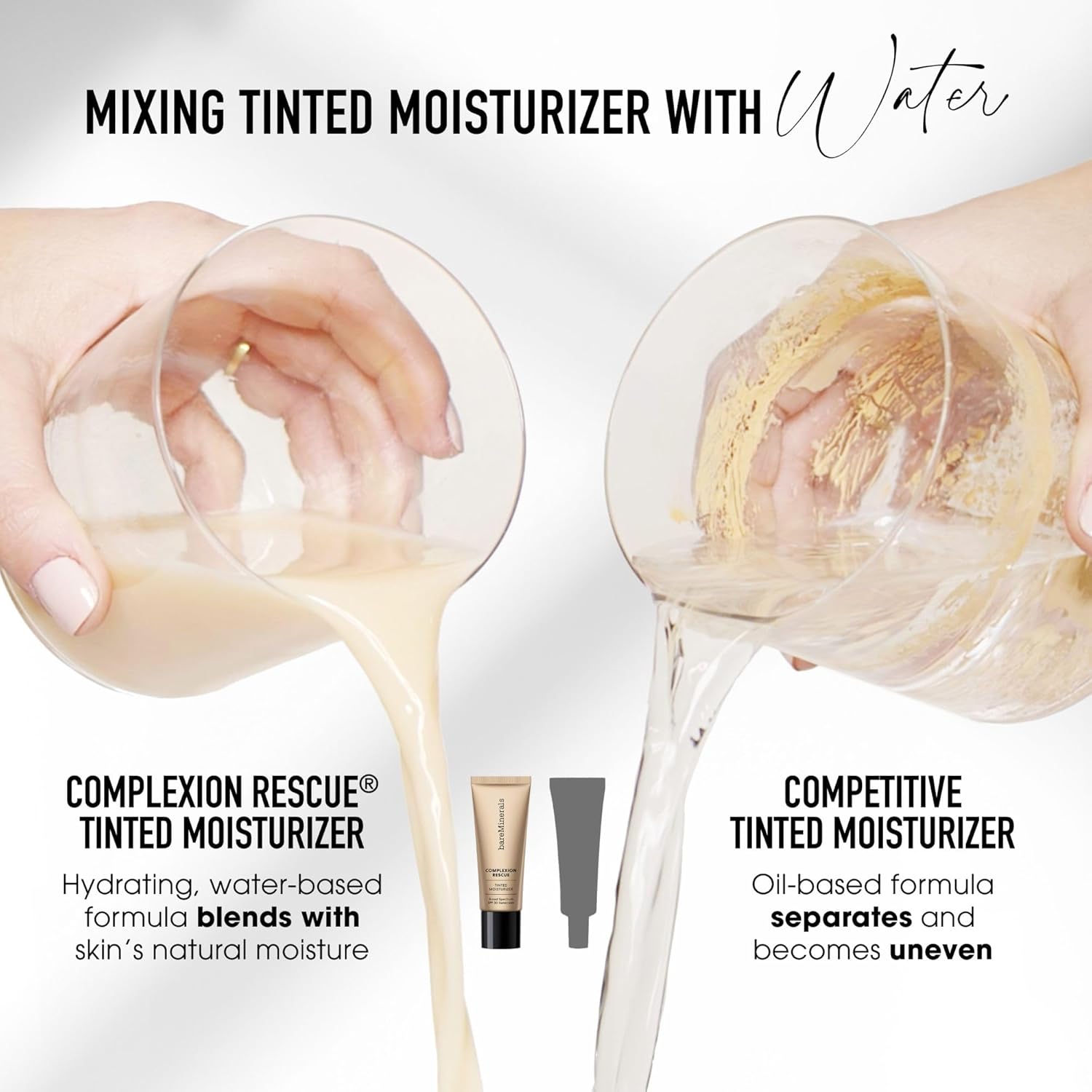 bareMinerals Complexion Rescue Tinted Moisturizer for Face with SPF 30, Vegan Tinted Mineral Sunscreen with Hyaluronic Acid - Image 9