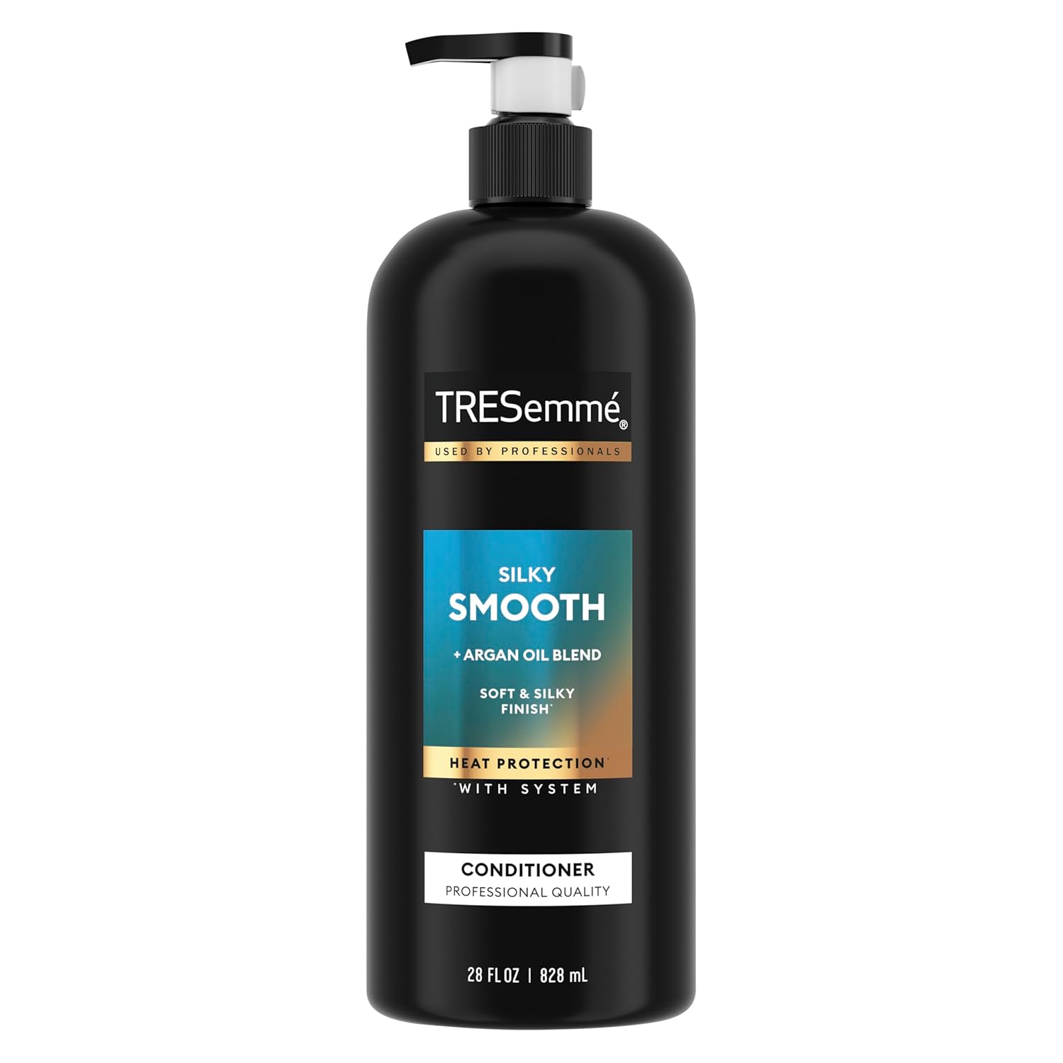 TRESemmé Silky & Smooth Anti-Frizz Conditioner for Frizzy Hair Formulated With Pro Style Technology 28 Fl oz - Image 2