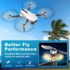 Drone with Camera for Adults, 2K HD GPS Drone with Auto Return, Follow Me, Circle Fly, Waypoint Fly, Optical Flow, Brushless Motor, Foldable 5G Transmission FPV Quadcopter - Image 7