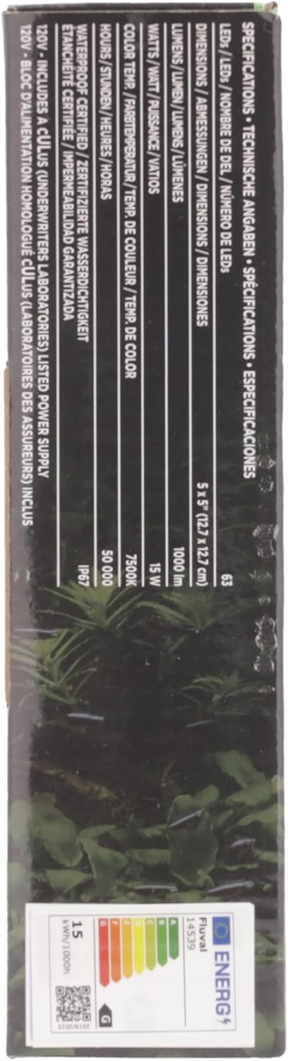 Fluval Plant Nano LED Aquarium Lighting with Bluetooth, 15 Watts - Image 9