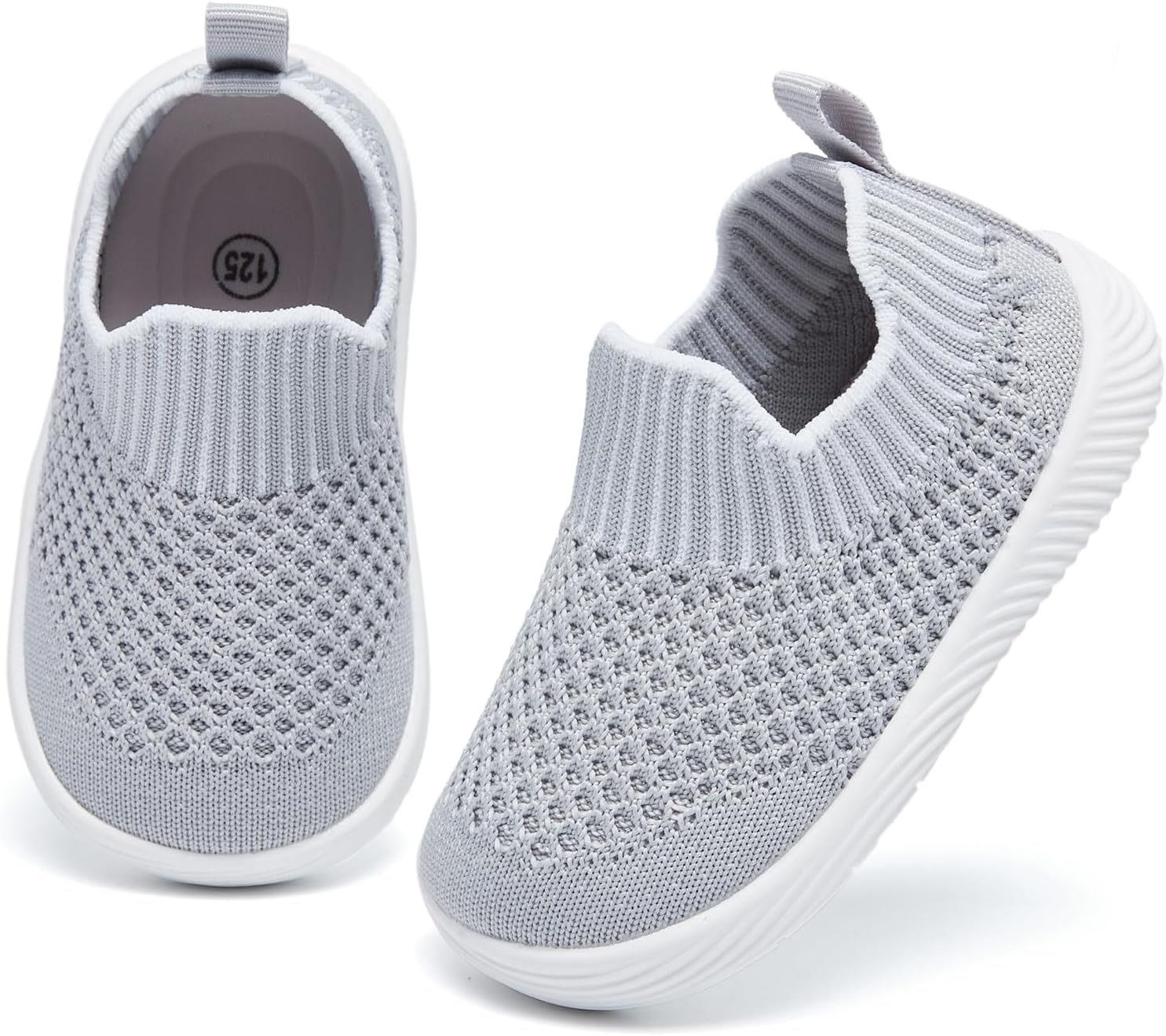 MORENDL Baby Shoes Toddler Walking Sock Shoes Non-Slip Breathable Boys & Girls Sneakers Infant Tennis Shoes - Image 3