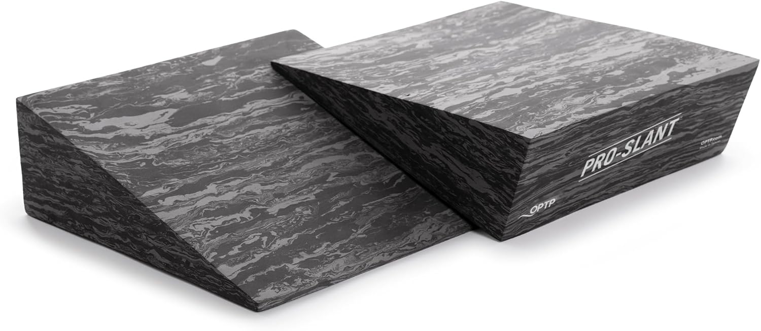 OPTP PRO-Slant – Professional Foam Incline Squat Wedge Pair and Slant Board for Squats- Workout Squat Wedges for Rehabilitation and Stretching of The Calf, Ankle and Foot - Image 8