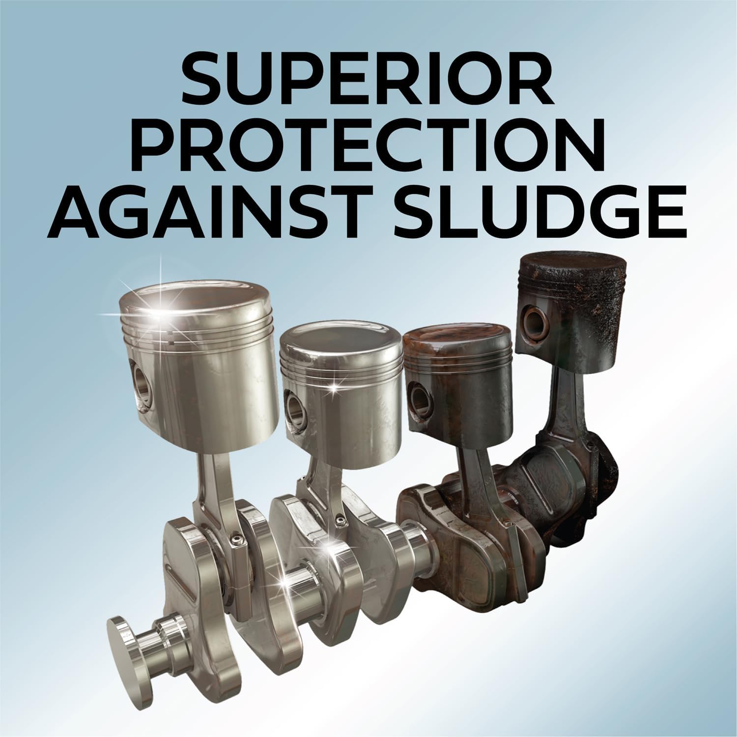 Castrol GTX 5W-30 Synthetic Blend Motor Oil, 5 Quarts - Image 7