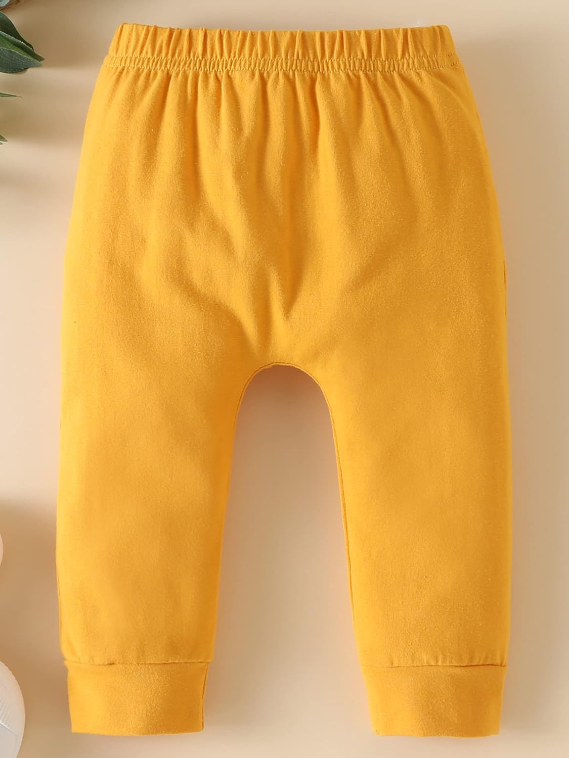 Fullfamous Baby Girl's 3pc Frill Long Sleeve Romper and Pant Set - Image 8