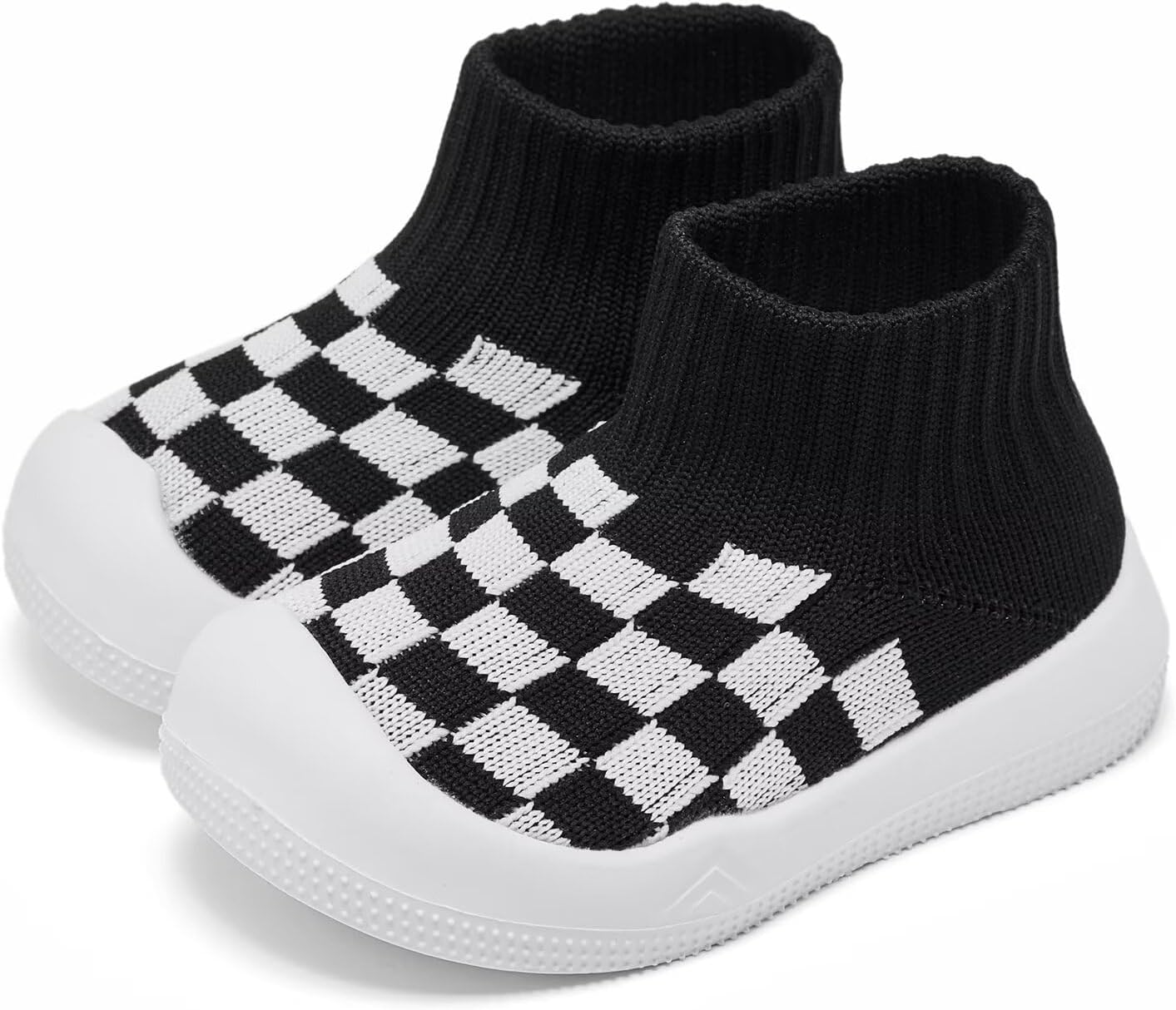 Eashi Baby Boy Girl Non-Skid Indoor Infant Walking Shoes Breathable Warm Elastic Sock Shoes with Memory Sole Protect Toes Outdoor Sneakers - Image 2