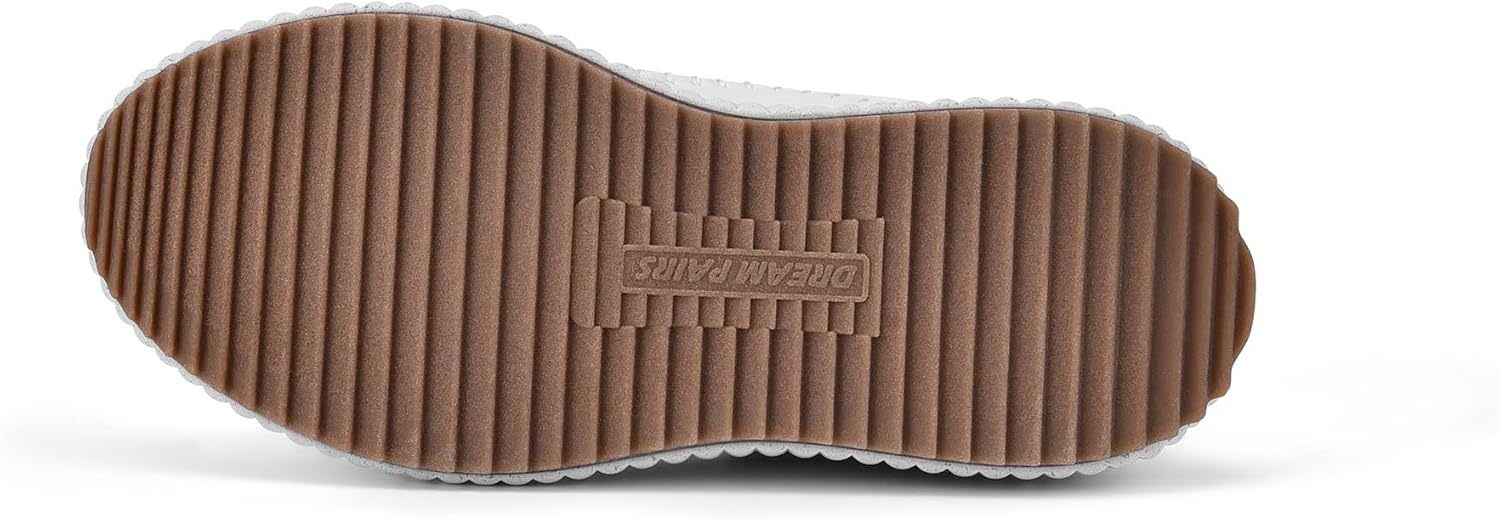 DREAM PAIRS Women Chunky City Tweed Comfortable Casual Platform Fashion Sneaker - Image 6