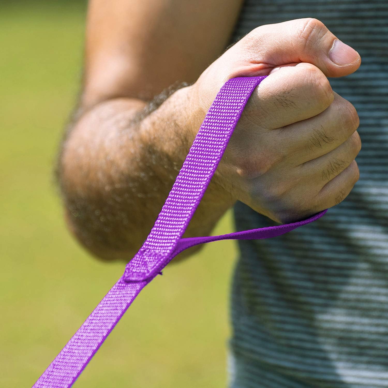Hi Kiss Dog/Puppy Obedience Recall Training Agility Lead - 15ft 20ft 30ft 50ft 100ft Training Leash - Great for Training, Play, Camping, or Backyard Purple 15 Feet - Image 3