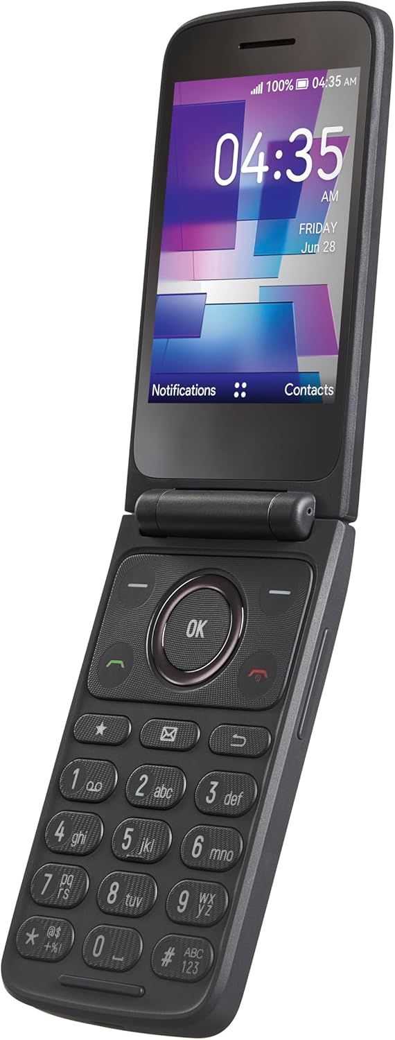 Tracfone| TCL FLIP 3 | Locked| 13GB | 1850mAh Battery |5MP Video Capable Camera| Stone Gray - Image 8