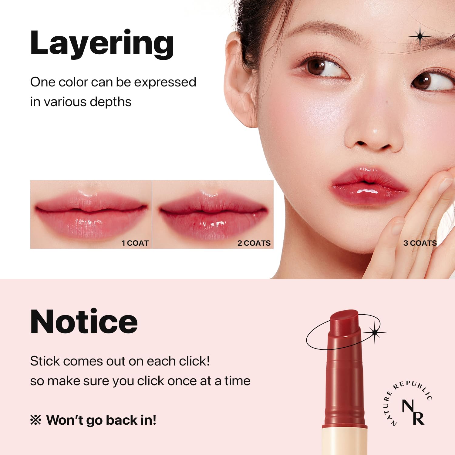 Nature Republic HONEY MELTING LIP (05 PLUM) SOFT LIP STICK, Hydrating jelly Gloss, Moisturizing balms, Sheer tint, Shine & Glowy Finish, korean make up - Image 6