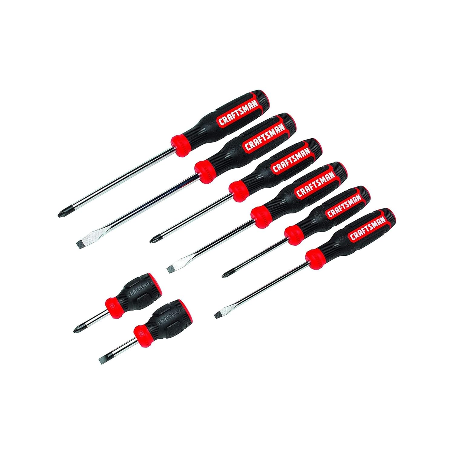 CRAFTSMAN Screwdriver Set, Bi-Material, 8 Piece Set (CMHT65075N) - Image 2