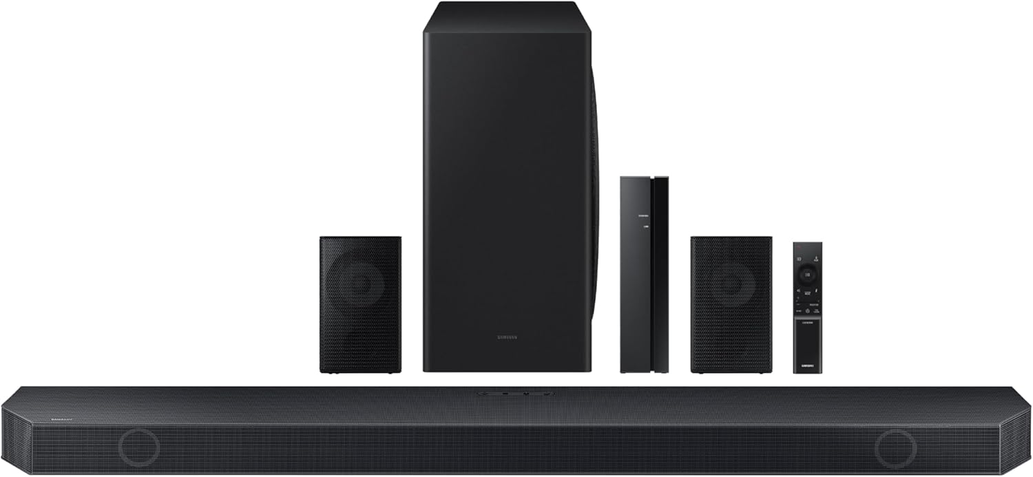SAMSUNG HW-Q910D 9.1.2 ch Soundbar w/Dolby Audio, Surround Sound Expansion, Adaptive Sound, Wireless Subwoofer, 2024 - Image 2