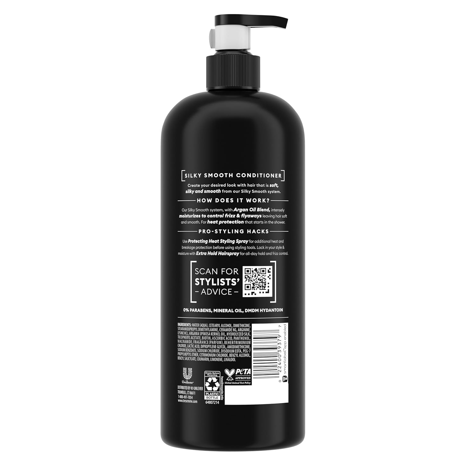 TRESemmé Silky & Smooth Anti-Frizz Conditioner for Frizzy Hair Formulated With Pro Style Technology 28 Fl oz - Image 3