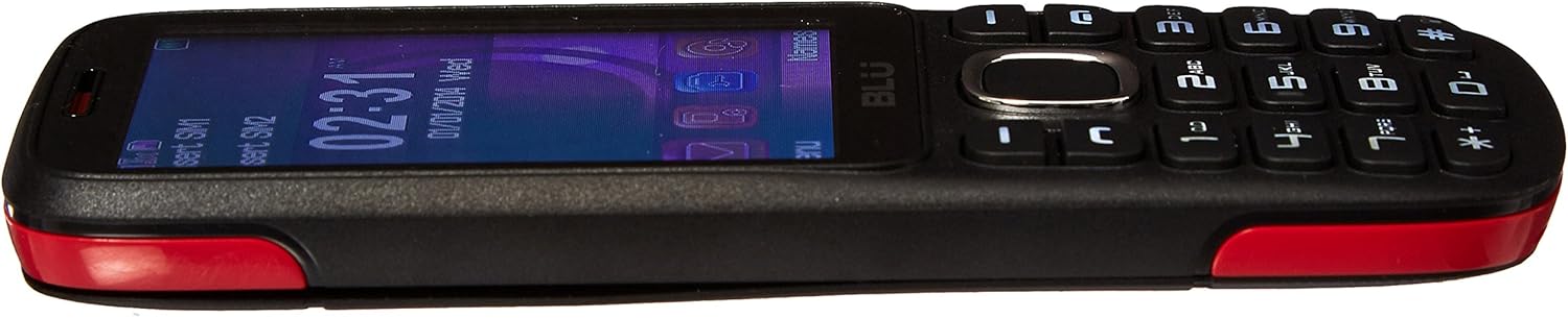 BLU Jenny TV 2.8 T276T Unlocked GSM Dual-SIM Cell Phone w/ 1.3MP Camera - Unlocked Cell Phones - Retail Packaging - (Black Red) - Image 6