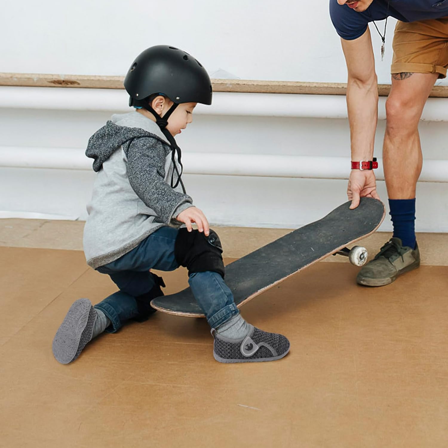 FEETCITY Baby Boys Girls First Walking Shoes Infant Sneakers Crib Shoes Breathable Lightweight Slip On Shoes - Image 6