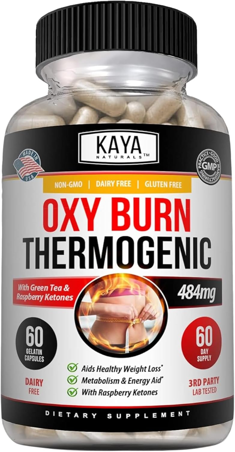 Kaya Naturals Supreme Fat Burner - Weight Loss Pills Women & Men - Appetite Suppressant Supplement - Powerful Thermogenic Diet Pills - Natural Energy Boost Oxy Burn 60 Count - Image 2