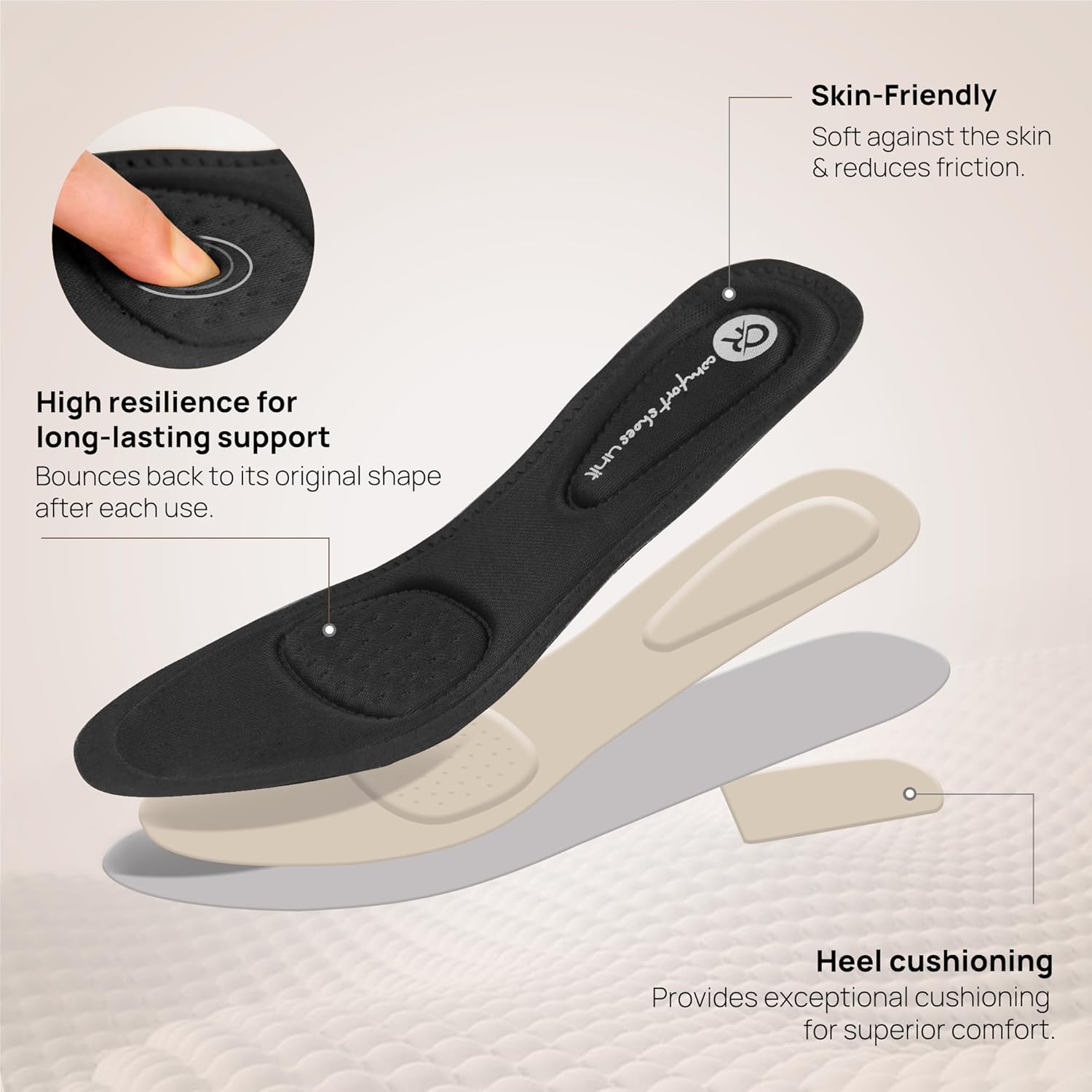 Ortho+rest Women Bunion Dress Shoes Low Heel Orthopedic Pumps Orthotic Slip On Loafers - Image 5