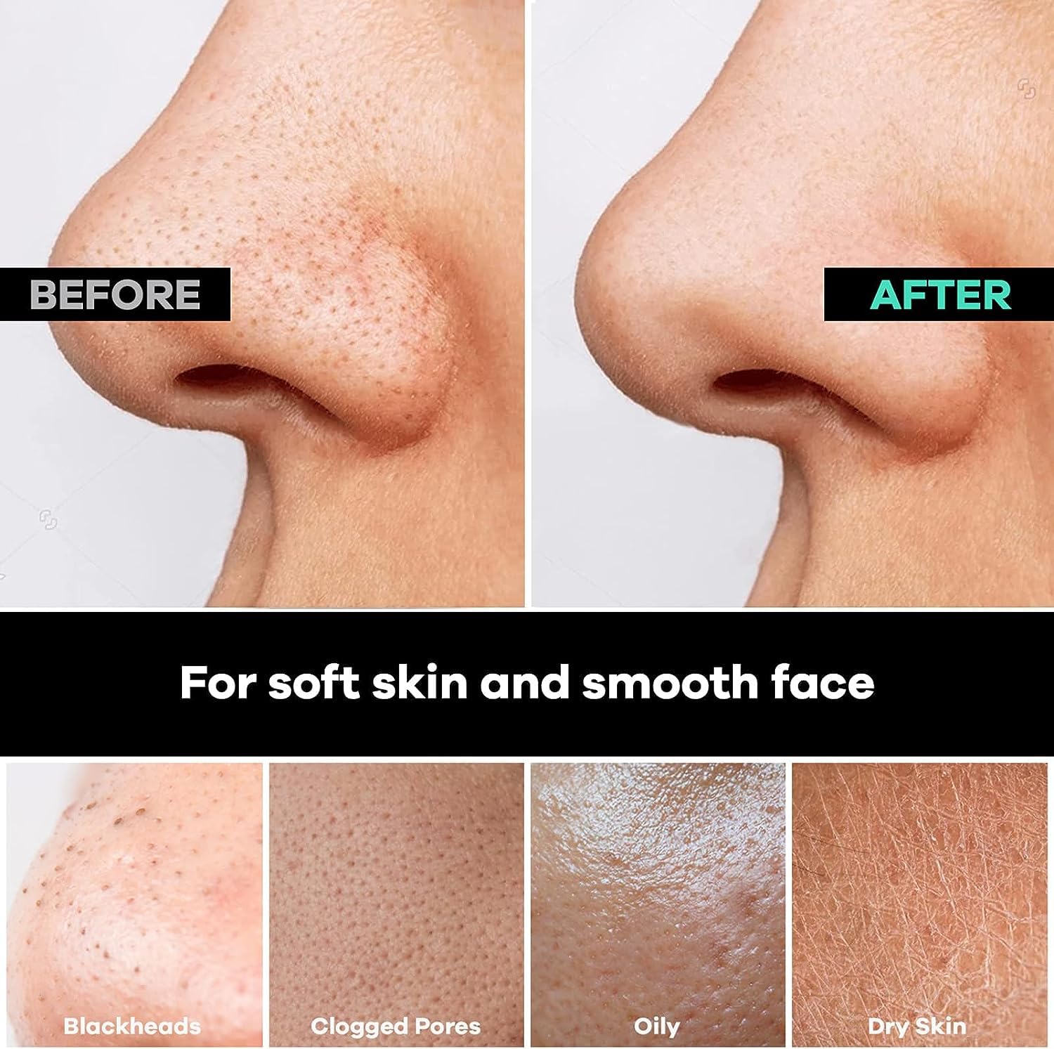 Dermasuri Deep Exfoliating Face Mitt - Scrubber, Dead and Dry Skin Remover for Men and Women - Exfoliator Gloves for Shower and Dry Use - ( 1 Pack) - Image 5