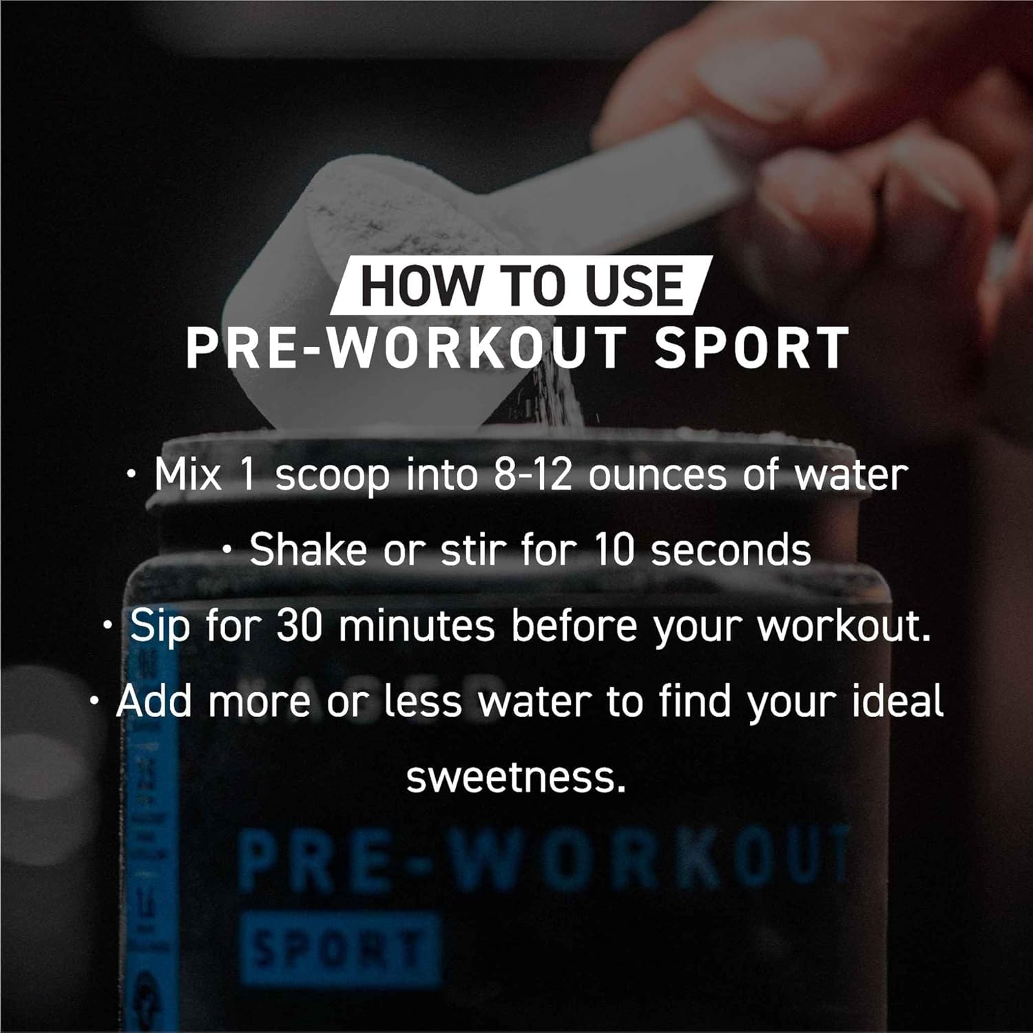 Kaged Pre-Kaged Sport Pre Workout Powder Blue Razz Energy Supplement for Endurance Cardio, Weightlifting Sports Drink 20 Servings - Image 10