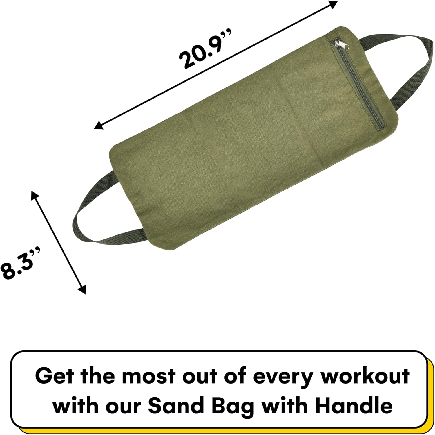 Kettlebell Kings Yoga Sandbags with Handle - Weightlifting Training Sandbags - Dust-Proof Inner Bag for Home Training, Yoga, and Fitness - Durable and Versatile Workout Tool - Image 4