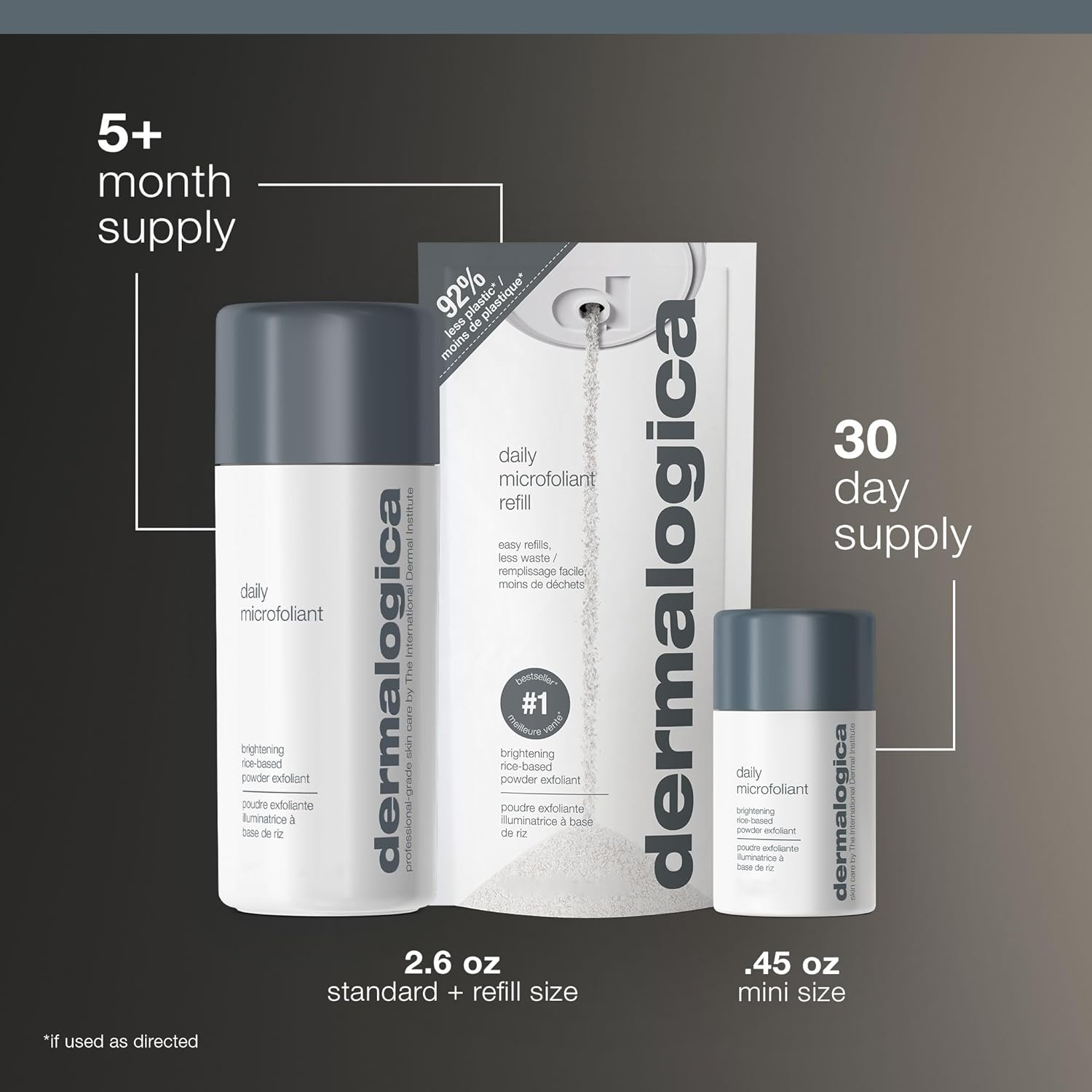 Dermalogica Daily Microfoliant, Face Exfoliator Scrub Powder with Salicylic Acid and Papaya Enzyme, Achieve Brighter, Smoother Skin Daily - Image 9