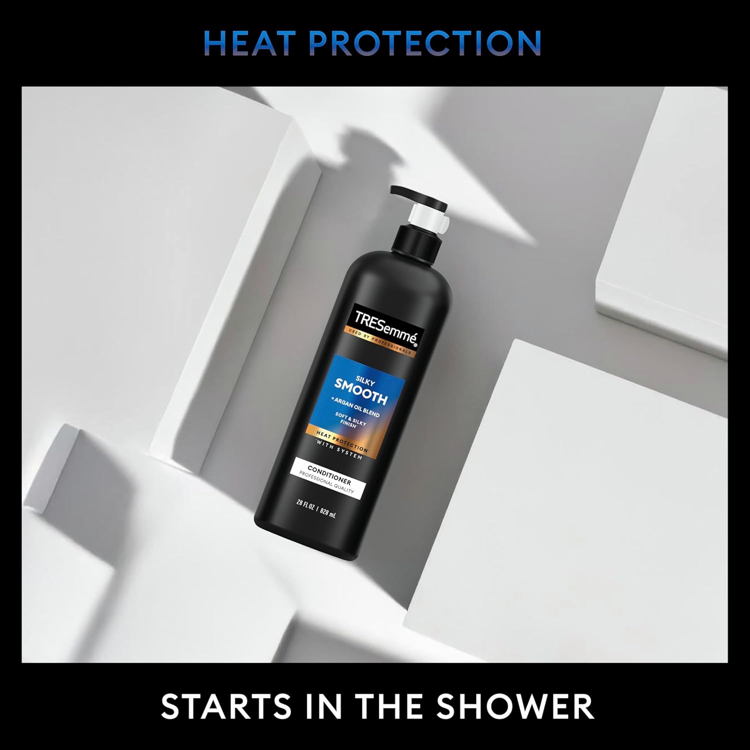 TRESemmé Silky & Smooth Anti-Frizz Conditioner for Frizzy Hair Formulated With Pro Style Technology 28 Fl oz - Image 5