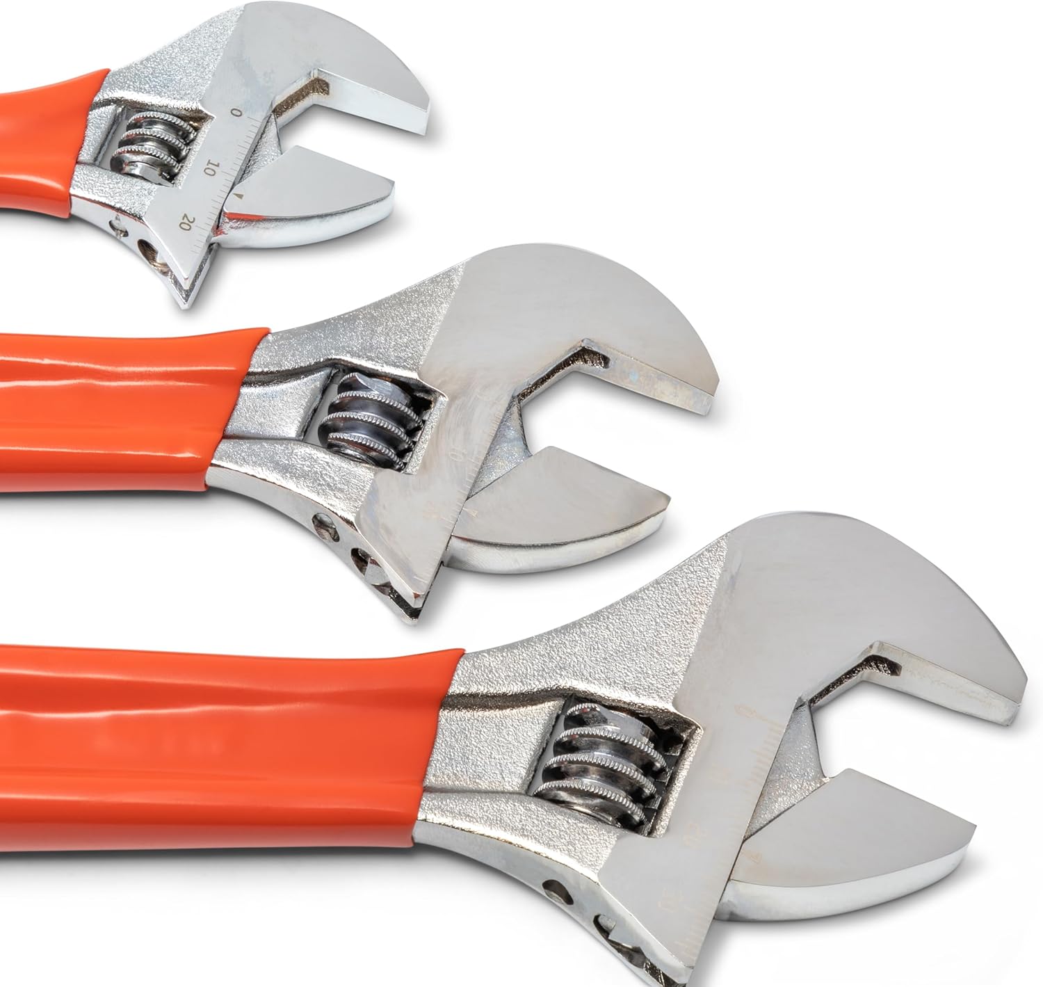 Crescent 3 Piece Adjustable Cushion Grip Wrench Set 6", 8" & 10" - AC26810CV - Image 6