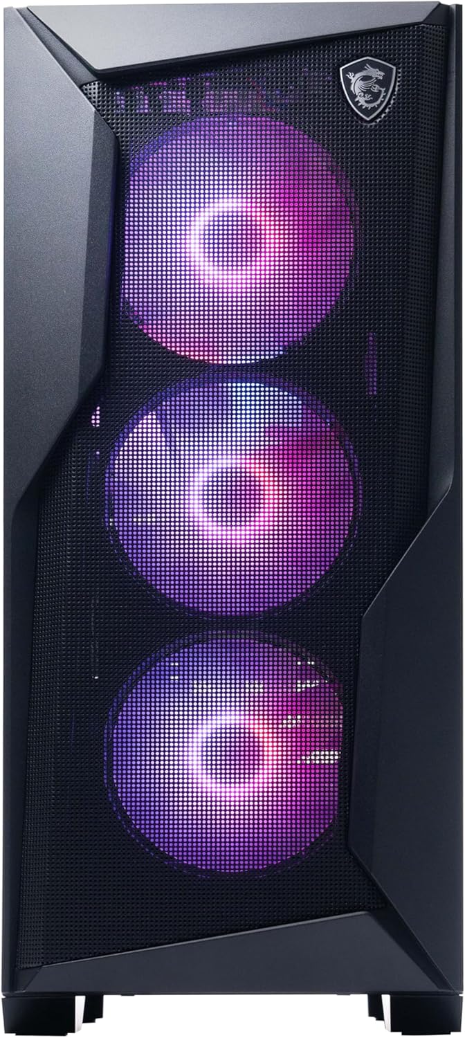 MSI Codex Z2 Gaming Desktop: AMD R5-8400F, GeForce RTX 4060, 16GB DDR5, 1TB m.2 NVMe SSD, USB Type-C, VR-Ready, Windows 11 Home : B8NUC-297US - Image 6