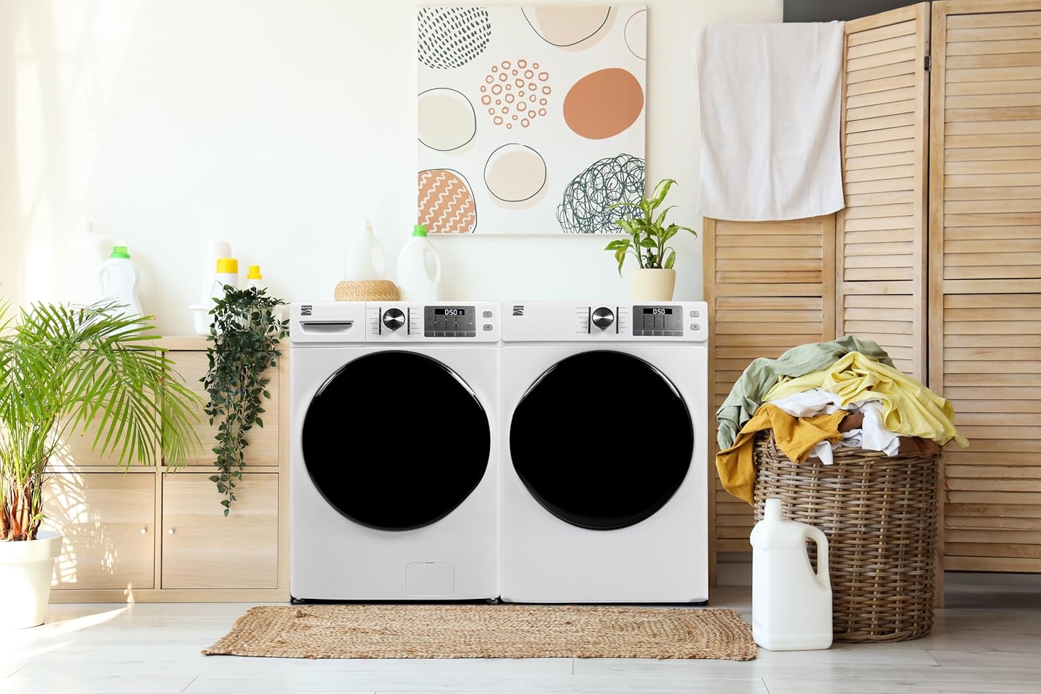 Kenmore 2642272 Front-Load Machine with Steam, Accela-Wash, Express Cycle, Energy Star Certified, 4.5 cu. ft. Total Capacity Washer, White - Image 4