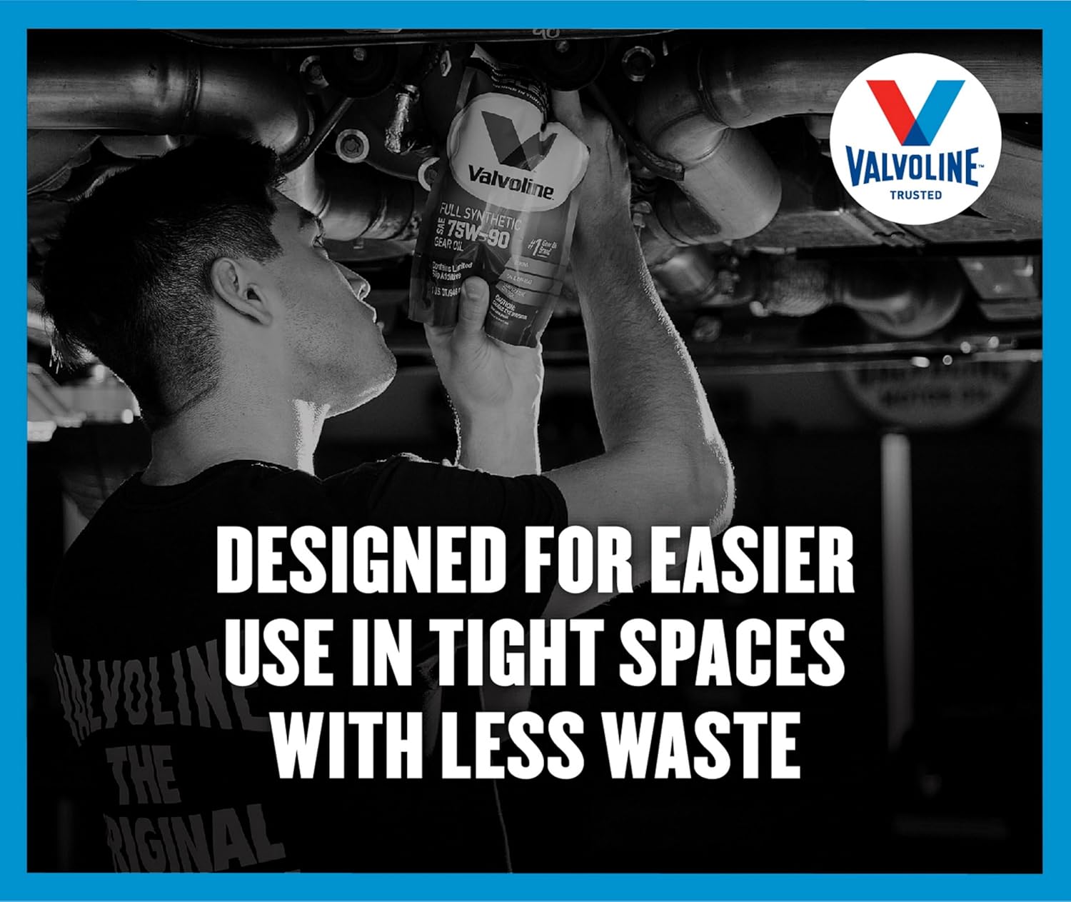 Valvoline FlexFill Full Synthetic SAE 75W-90 Gear Oil 1 QT Pouch - Image 5