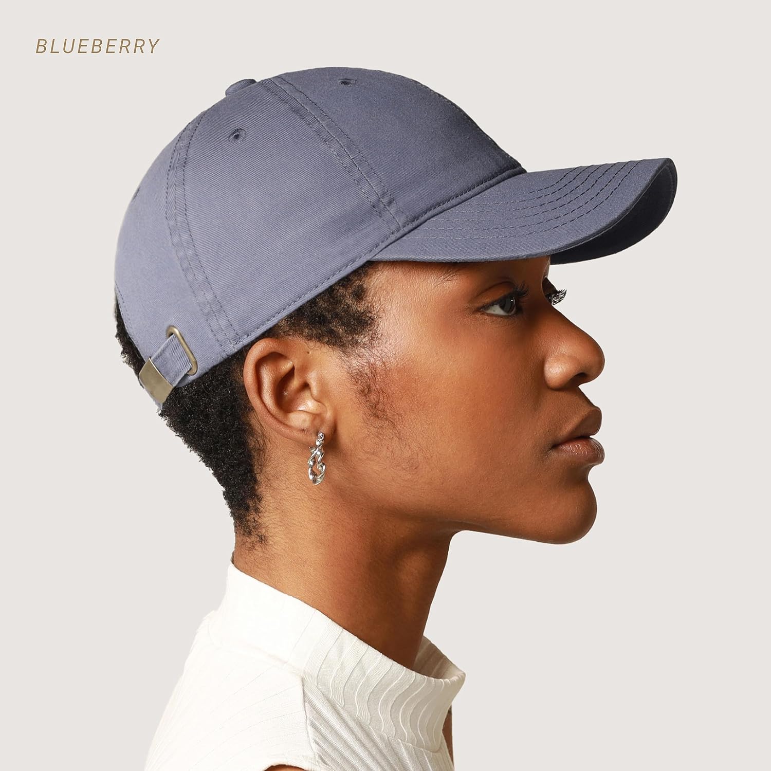 CHOK.LIDS Everyday Premium Dad Hat Unisex Cotton Baseball Cap for Men and Women Adjustable Lightweight Polo Style Curved Brim - Image 4