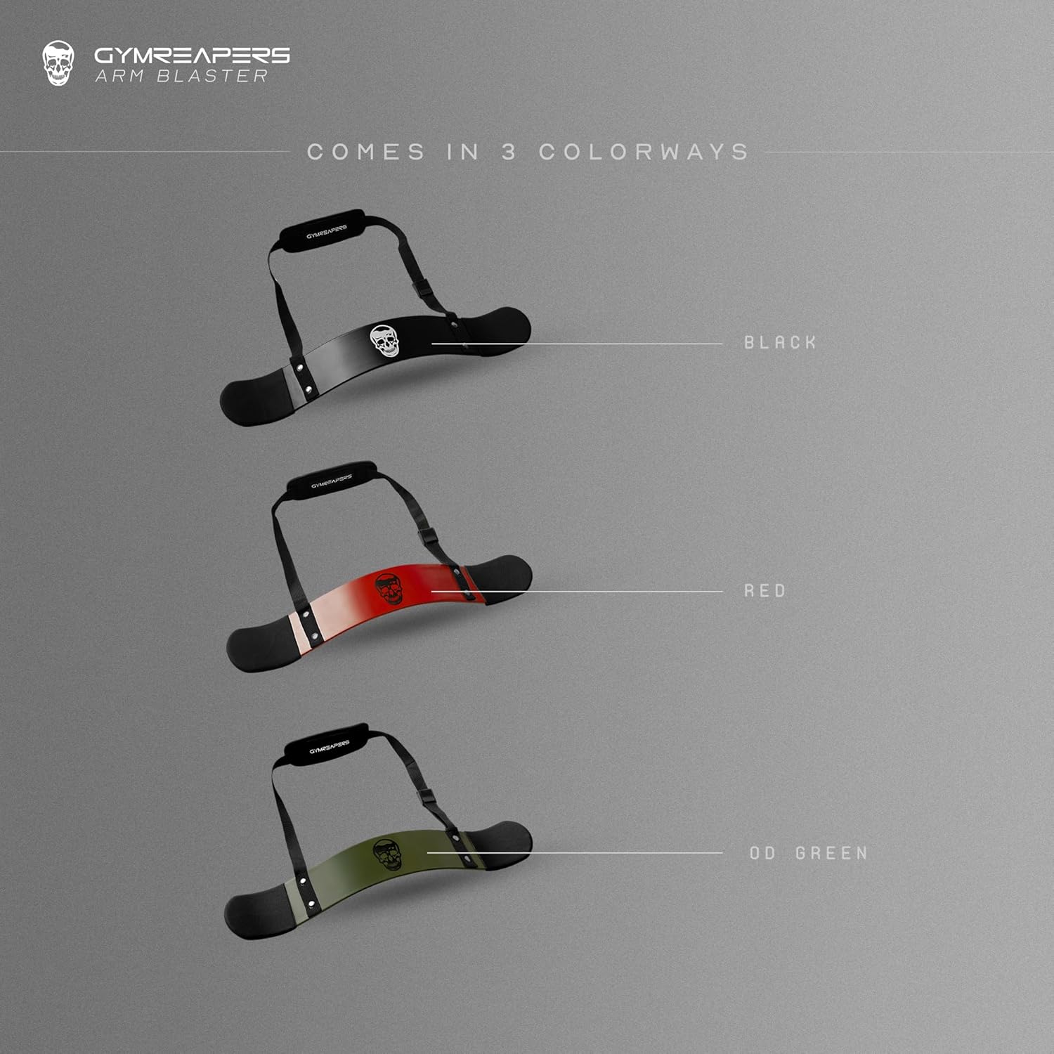 Gymreapers Bicep Arm Blaster - Bicep Curl Isolator w/Contoured, Padded Edges - Adjustable Bicep Bomber for Weightlifting & Bodybuilding - Image 10