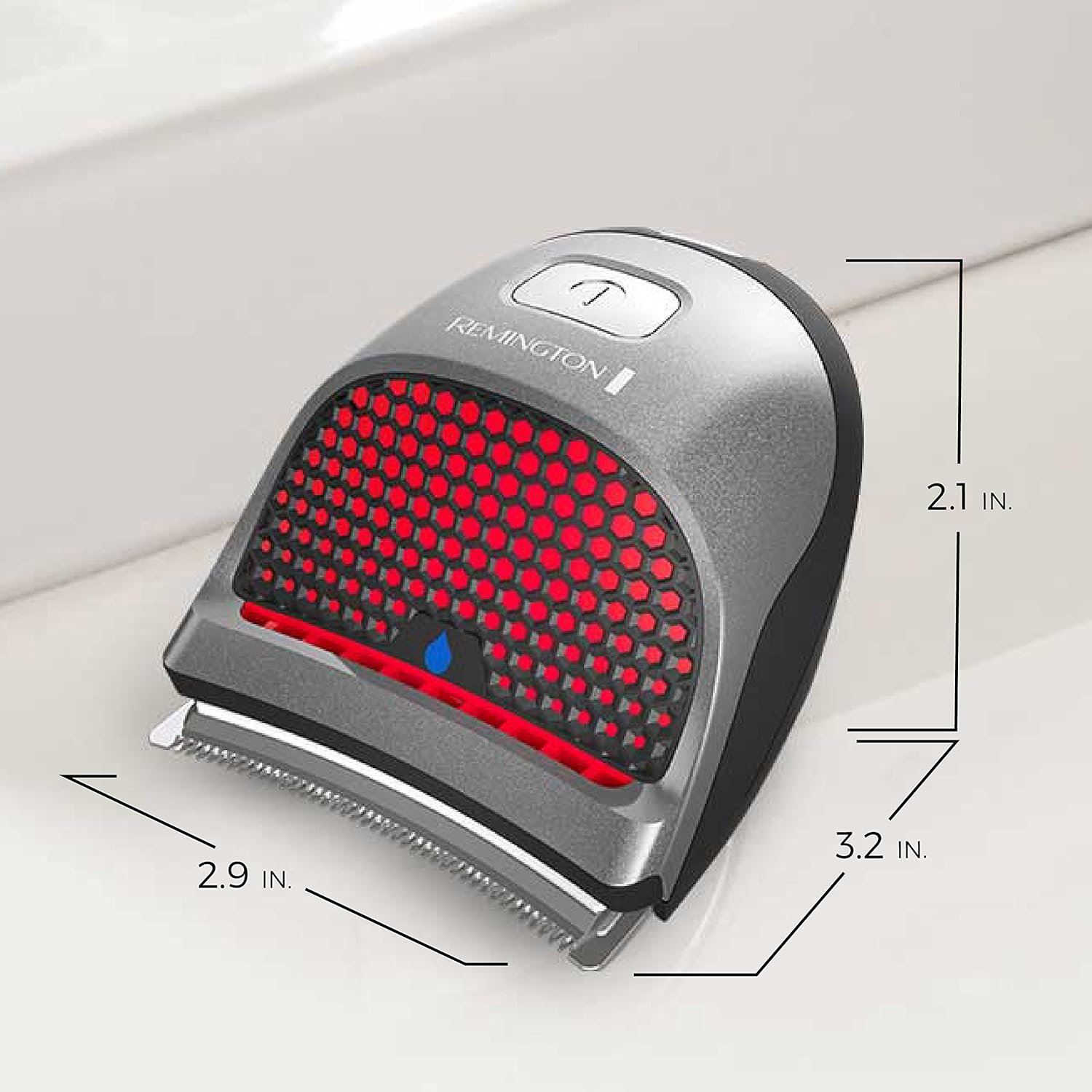 Remington Shortcut Pro Self-Haircut Trimmer Kit, Waterproof Cordless Electric Razor for Head, Beard, and Body, Curved Blades and 9 Trimmer Lengths, Head Shaver, 5-Minute Quick-Charge, 14-Piece Set - Image 9