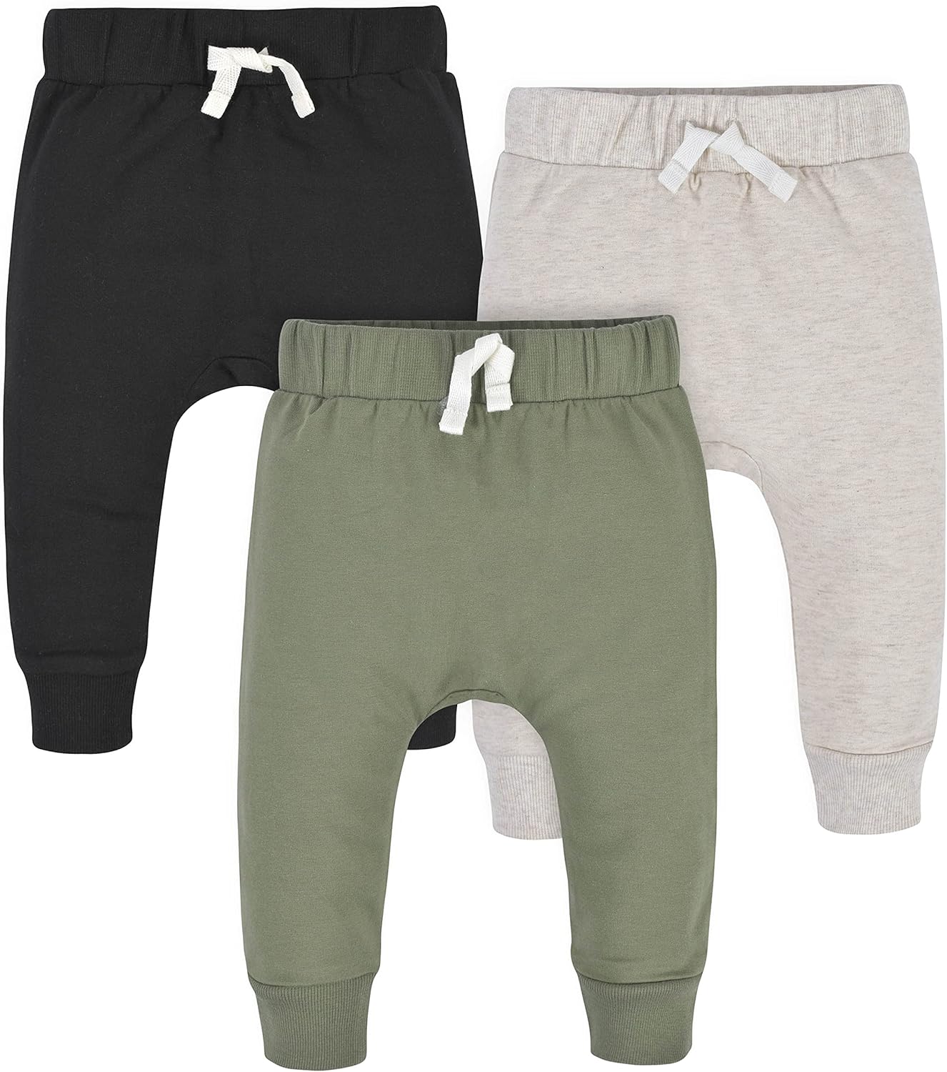 Gerber Baby Boys' Toddler 3-Pack Jogger Pants - Image 2