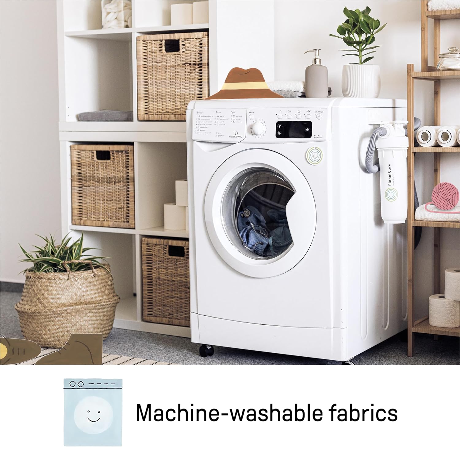 Ingenuity InLighten 5-Speed Baby Swing - Swivel Infant Seat, 5 Point Safety Harness, Nature Sounds, Lights - Van Elephant - Image 9