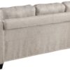 3 Pieses Mid-Century Modern Sofa Sets Linen Fabric Tufted Back Sofa&Couch Include 3 Seaters Couch, Loveseat and Armchair with Rivets Rivets for Home Apartment Office Living Room Furniture Sets - Image 5