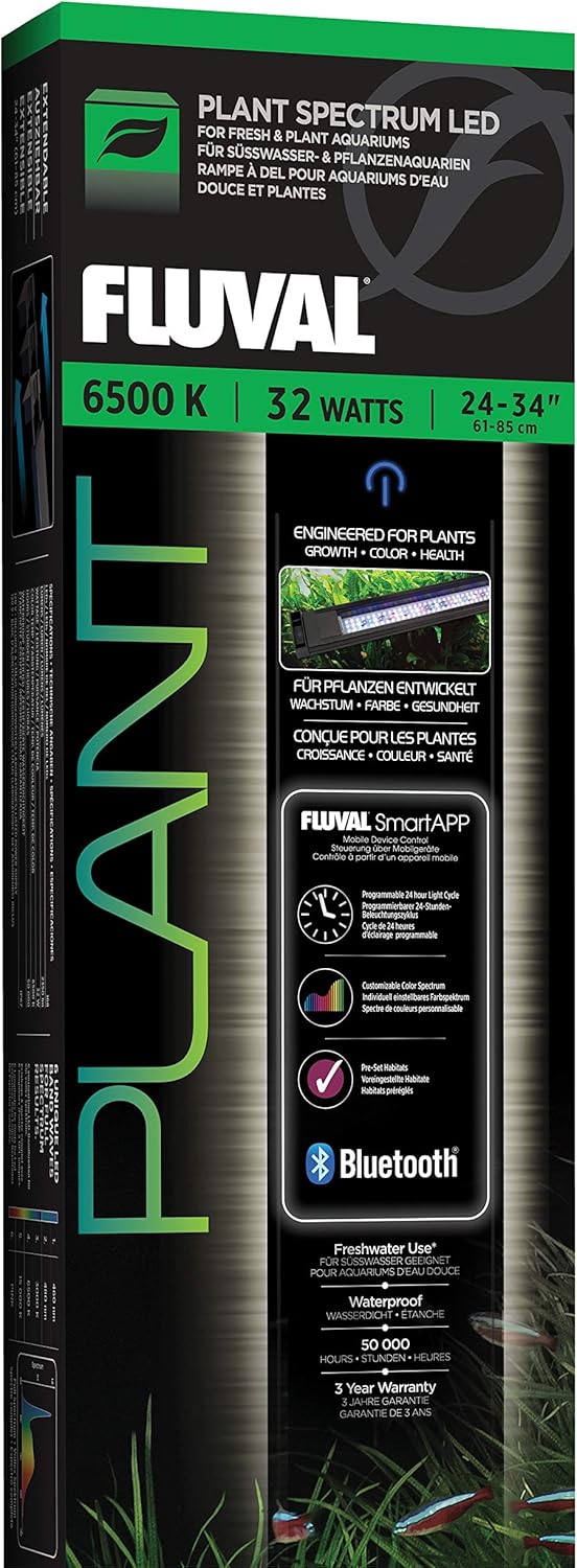 Fluval Plant 3.0 LED Planted Aquarium Lighting, 32 Watts, 24-34 Inches - Image 2