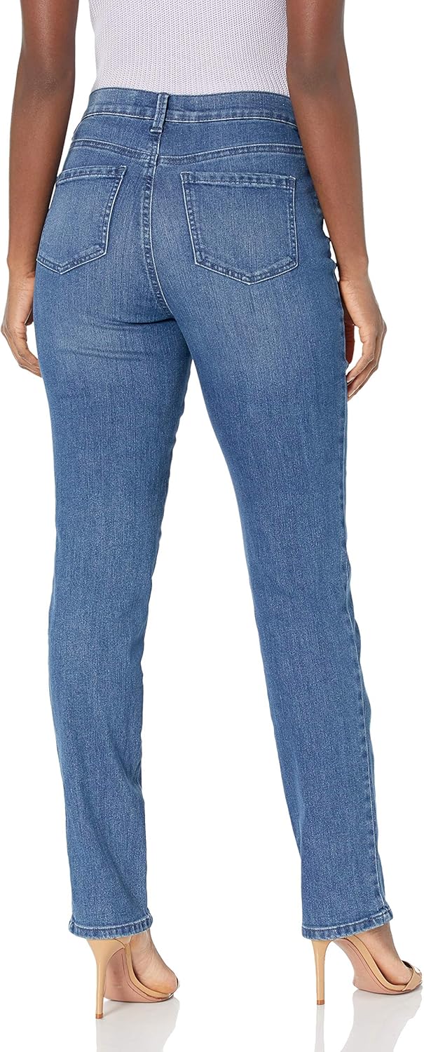 Gloria Vanderbilt Women's Amanda Classic High Rise Tapered Jean - Image 3
