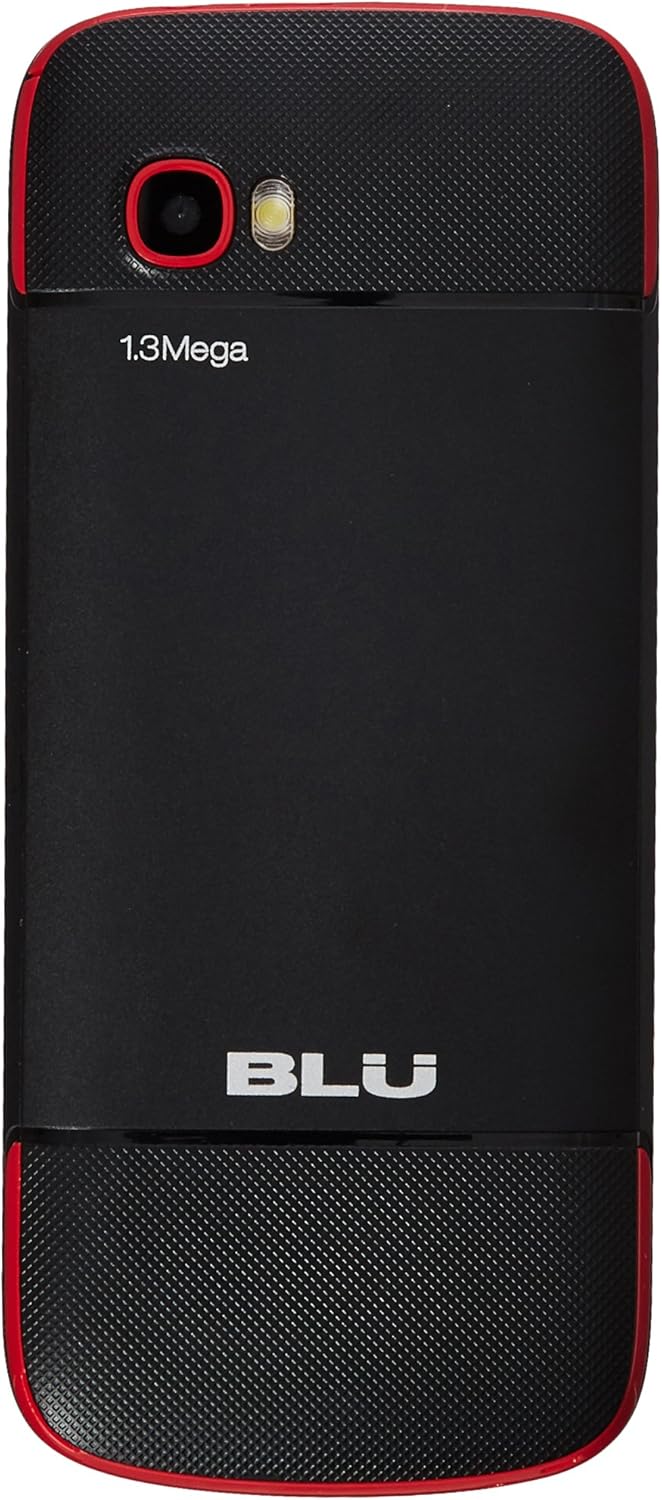 BLU Jenny TV 2.8 T276T Unlocked GSM Dual-SIM Cell Phone w/ 1.3MP Camera - Unlocked Cell Phones - Retail Packaging - (Black Red) - Image 4
