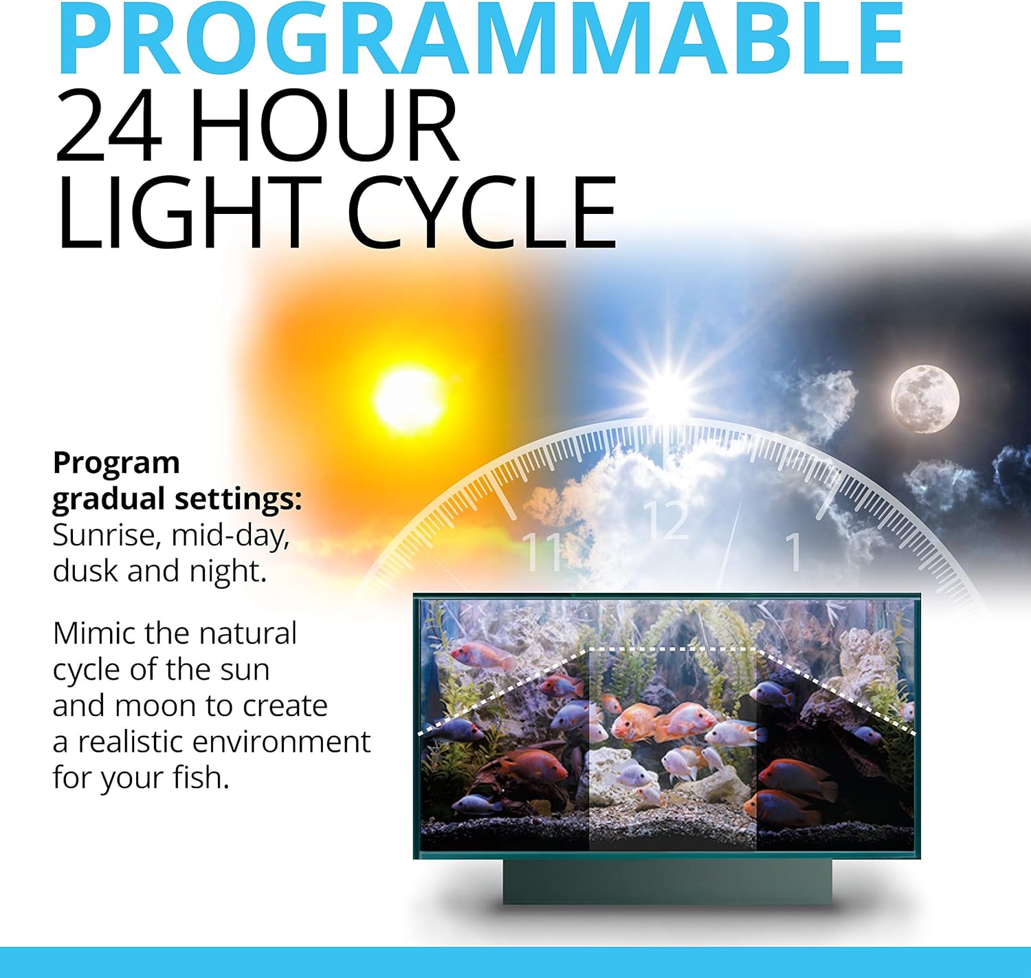 Fluval Plant 3.0 LED Planted Aquarium Lighting, 32 Watts, 24-34 Inches - Image 5