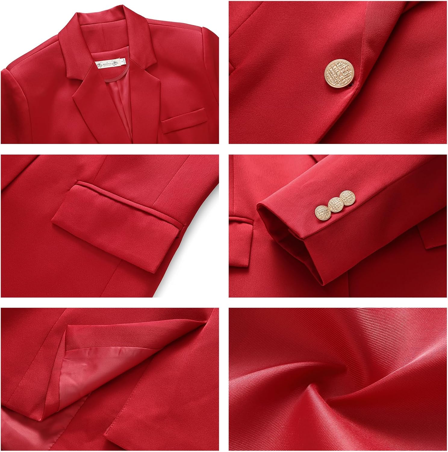 MODFUL Women Business Clothes Pant Suits Professional Office 2 Piece Suits - Image 7