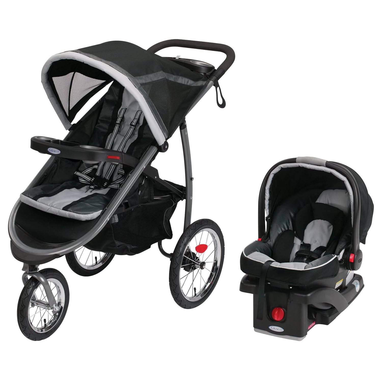 Graco FastAction Fold Jogger Travel System - Image 2