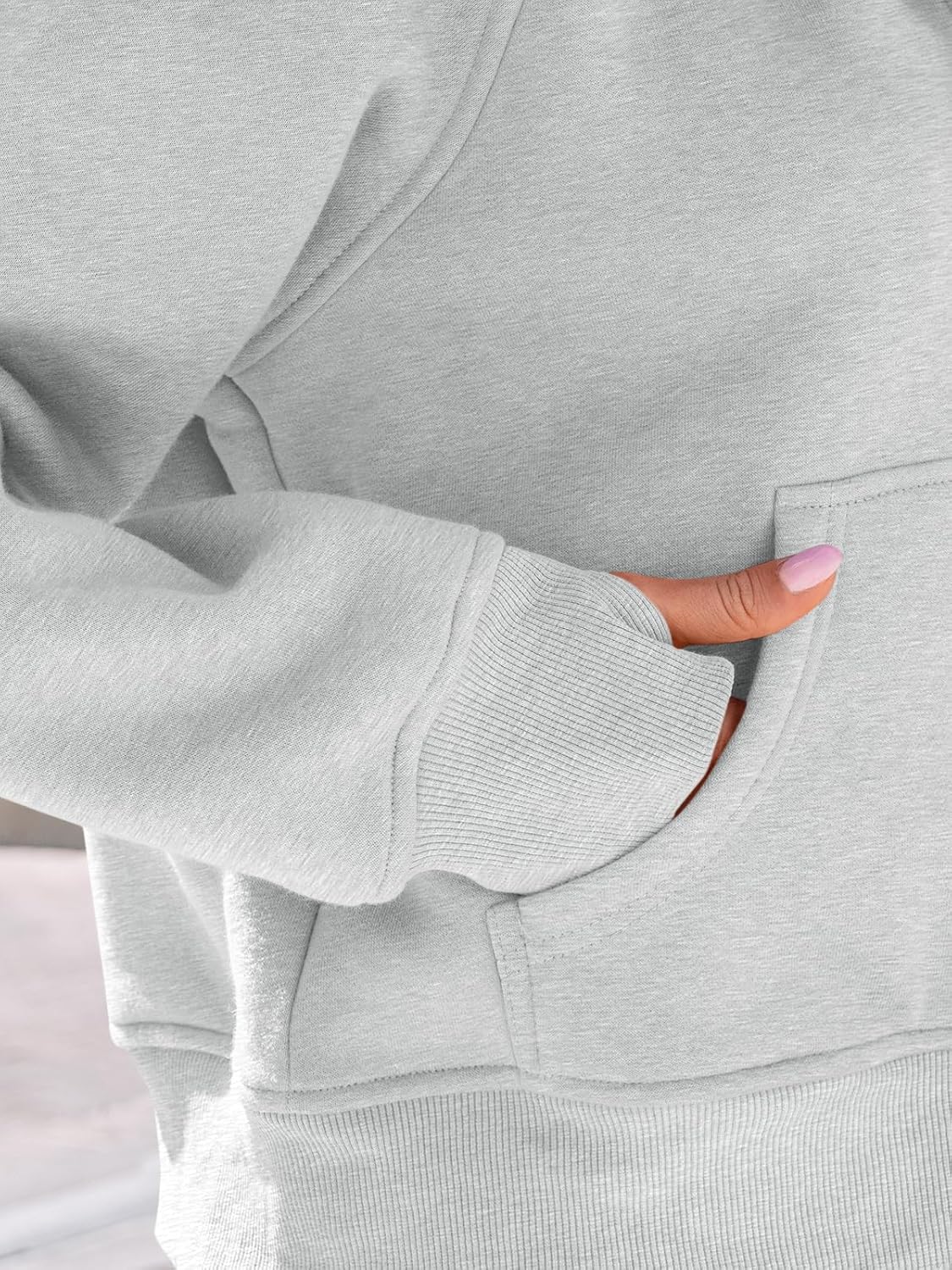 AUTOMET Womens Zip Up Hoodies Fleece Jackets Oversized Sweatshirts Fall Fashion Outfits 2025 Sweaters Winter Clothes - Image 6