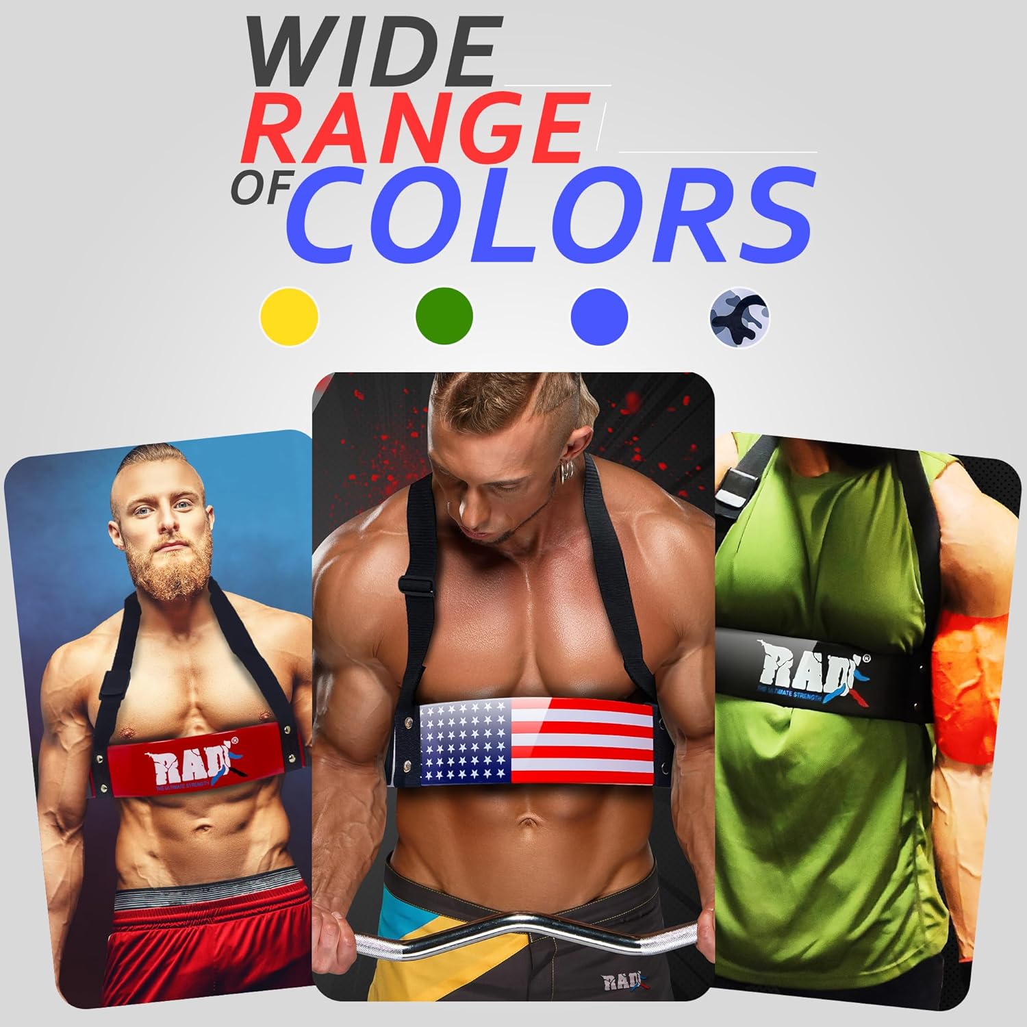 RAD Arm Blaster for Biceps & Triceps - Build Powerful Arms with Bicep Blaster Curl Support Isolator - Bicep Curl Machine - Image 6