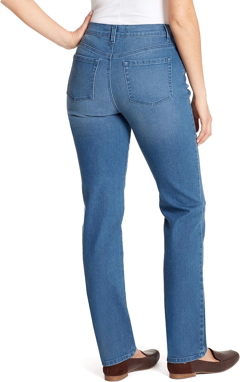 Gloria Vanderbilt Women's Amanda Classic High Rise Tapered Jean - Image 4