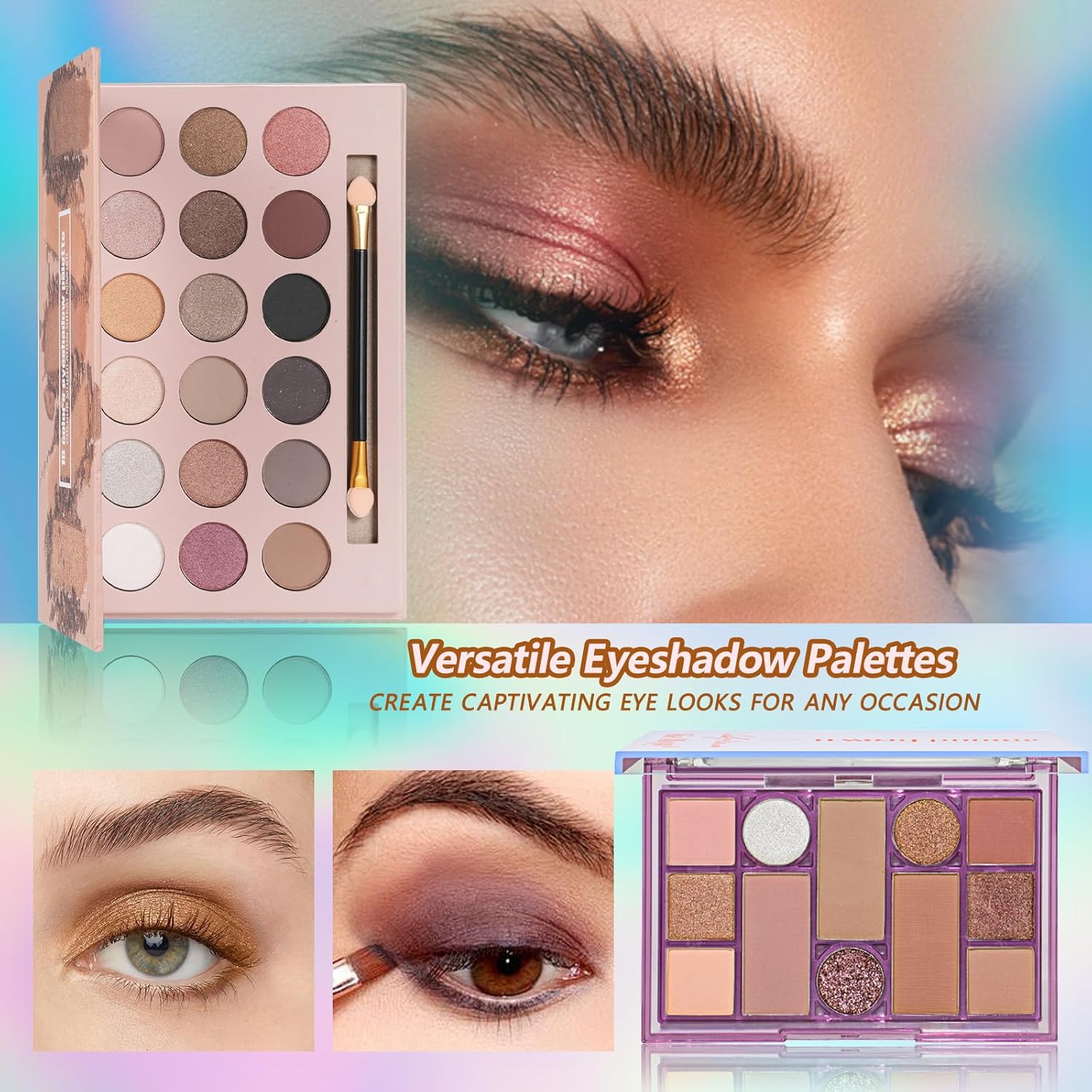 Makeup Kit for Women Full Kit Makeup Kits for Teens Teenager Makeup Gift Set for Teens Women Eyeshadow FoundationTeen Makeup Kit Makeup Sets - Image 4