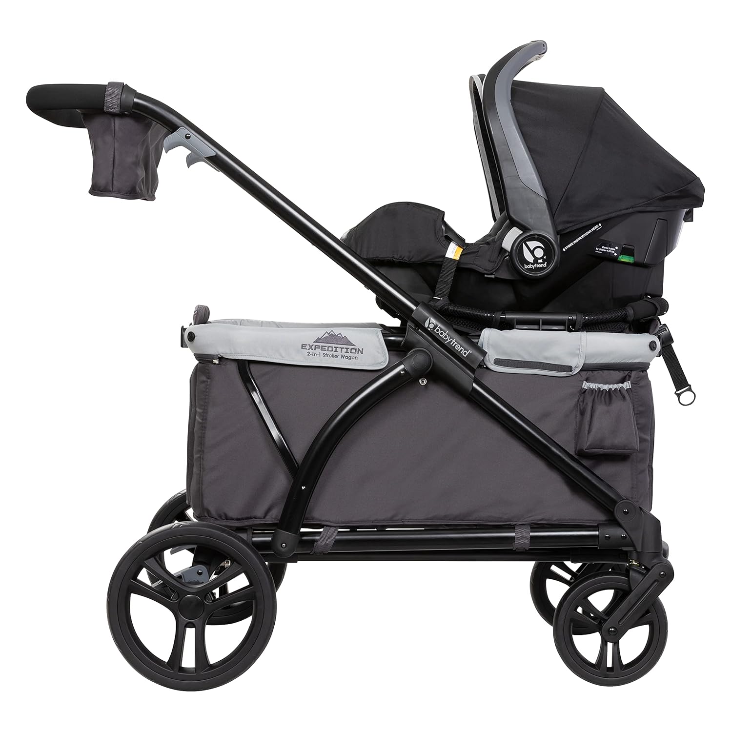 Baby Trend Expedition Stroller Wagon, Liberty Midnight - Image 5