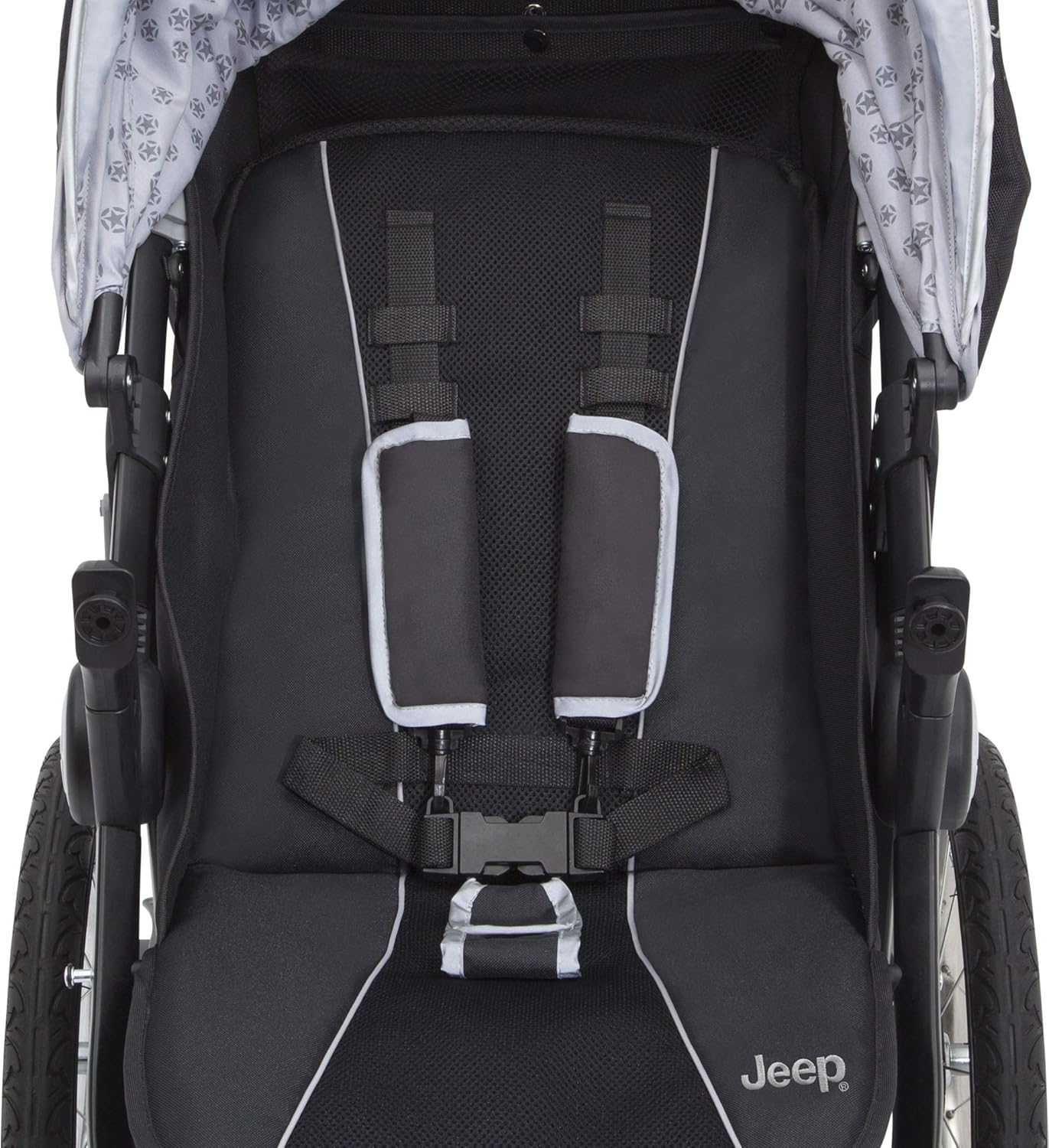 Jeep Cross-Country Sport Plus Jogging Stroller by Delta Children, Charcoal Galaxy - Image 8